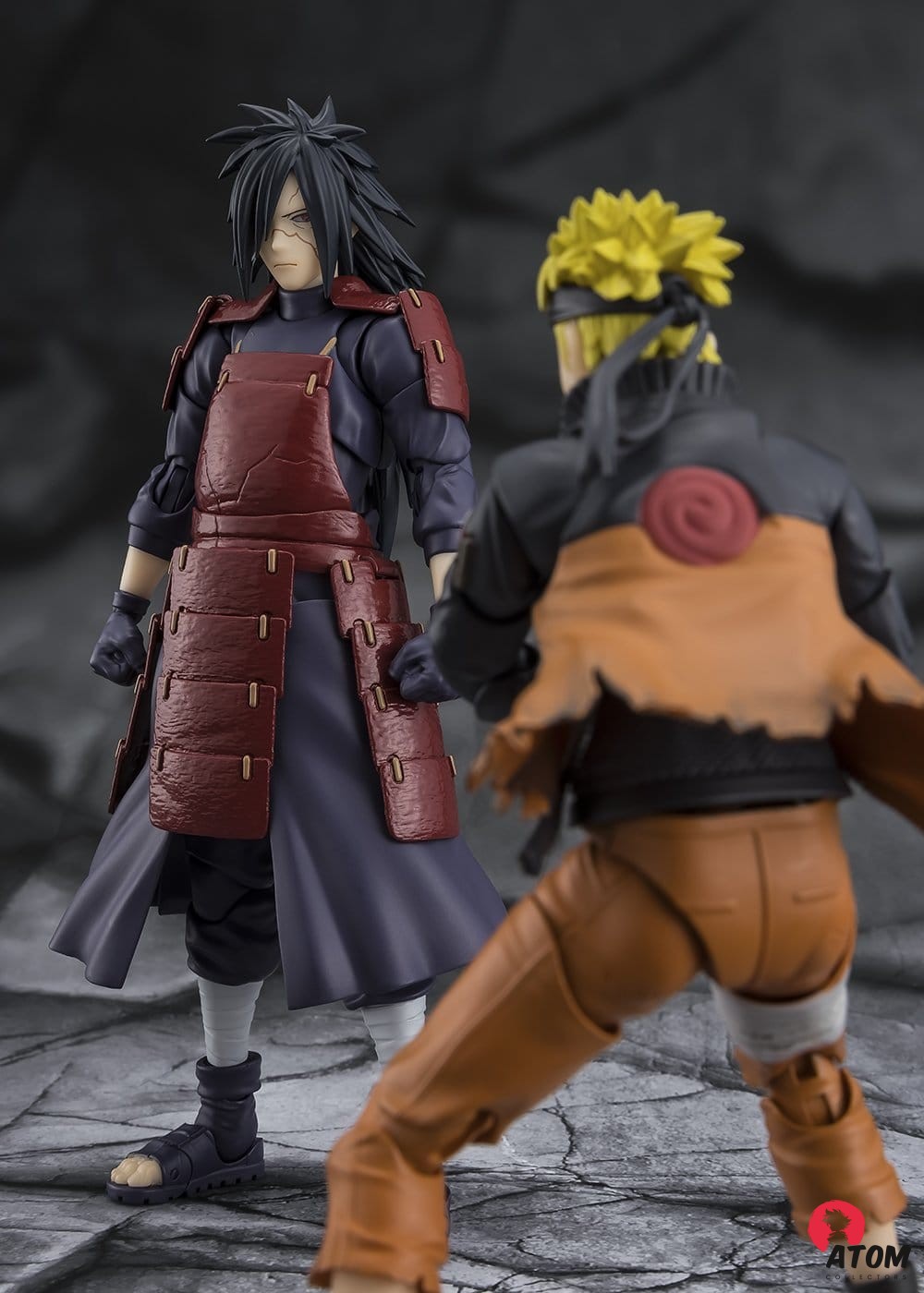Figurine S.H. Figuarts - Naruto - Figurines Madara Uchiha Legend of Darkness - (17 cm) . Bandai Tamashii Nations – Image 5