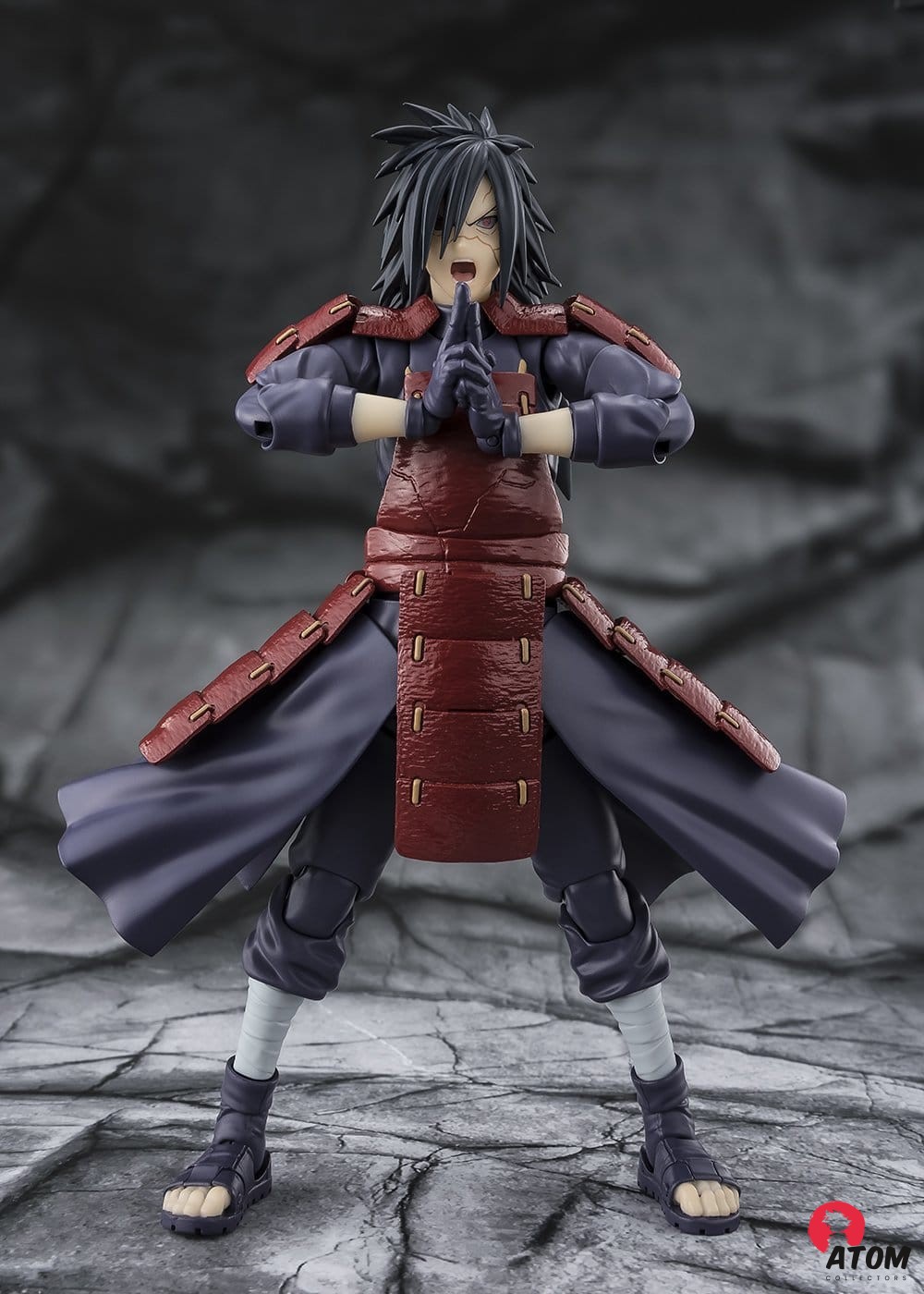 Figurine S.H. Figuarts - Naruto - Figurines Madara Uchiha Legend of Darkness - (17 cm) . Bandai Tamashii Nations – Image 2