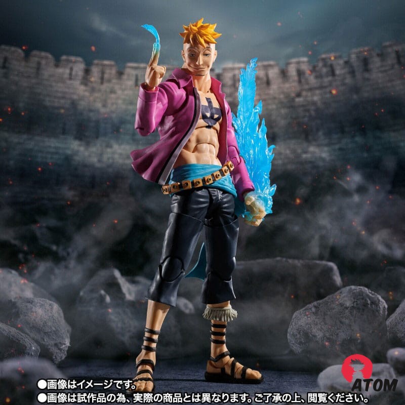 Figurine S.H. Figuarts - One Piece - Marco Marineford (17cm). Bandai Tamashii Nations