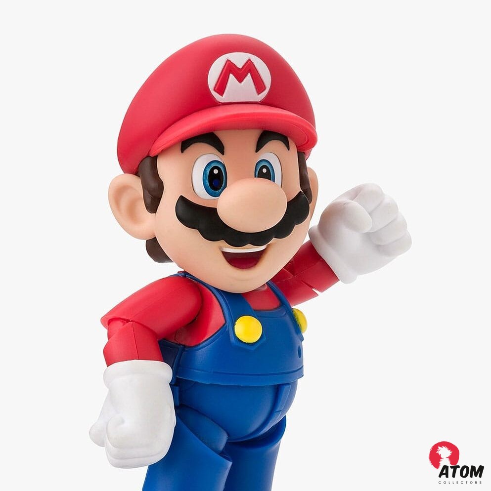Figurine S.H. Figuarts - Super Mario - Figurine Mario - (10 cm) . Bandai Tamashii Nations