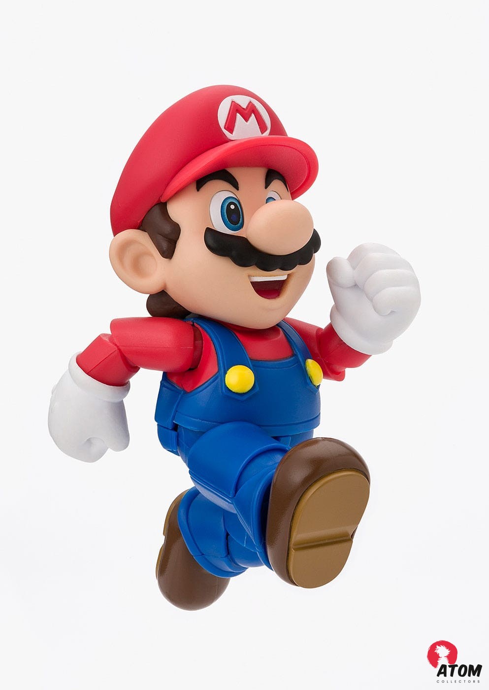 Figurine S.H. Figuarts - Super Mario - Figurine Mario - (10 cm) . Bandai Tamashii Nations – Image 3