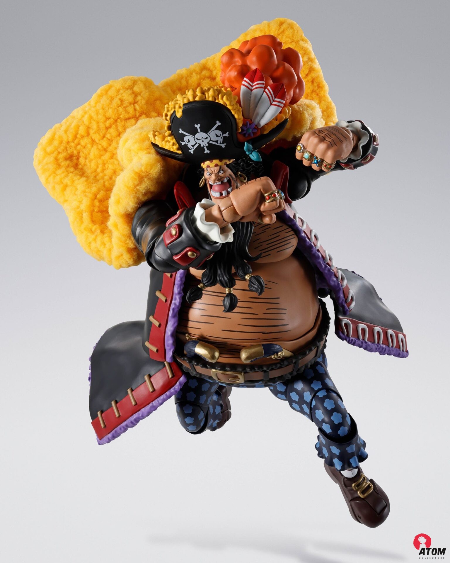Figurine S.H. Figuarts - One Piece - Marshall D. Teach Four Emperors. (25cm). Bandai Tamashii Nations – Image 3