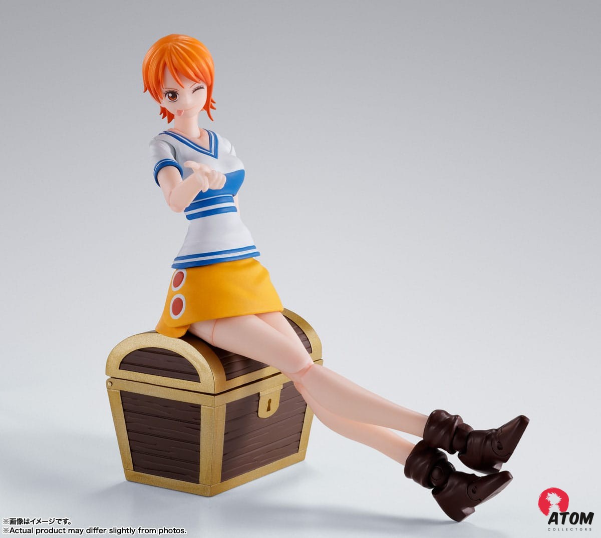 Figurine S.H. Figuarts - One Piece -Nami Romance Dawn (14 cm) . Bandai Tamashii Nations – Image 4