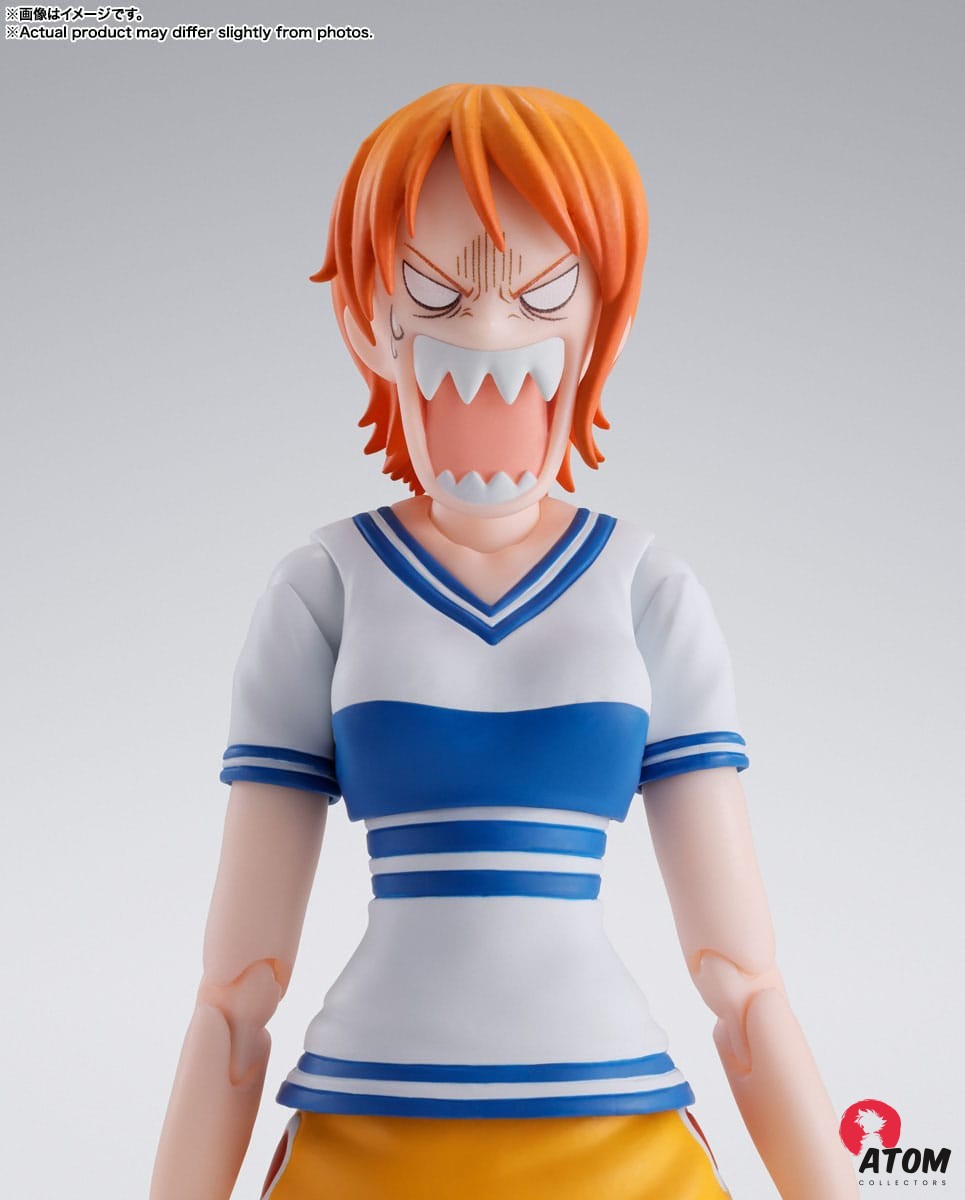 Figurine S.H. Figuarts - One Piece -Nami Romance Dawn (14 cm) . Bandai Tamashii Nations – Image 6