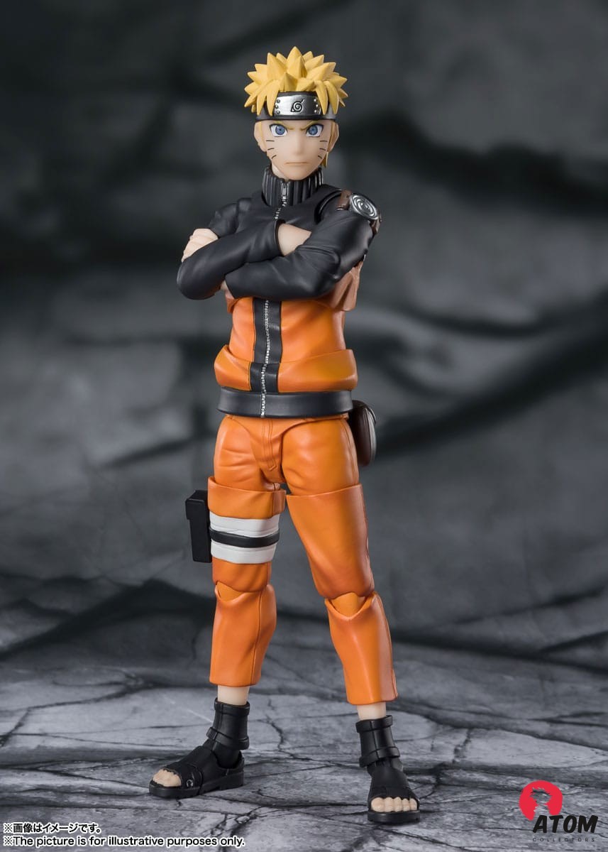 Figurine S.H. Figuarts - Naruto - Figurines Naruto Uzomaki The Jinchuriki entrusted with Hope- (15 cm) . Bandai Tamashii Nations – Image 4