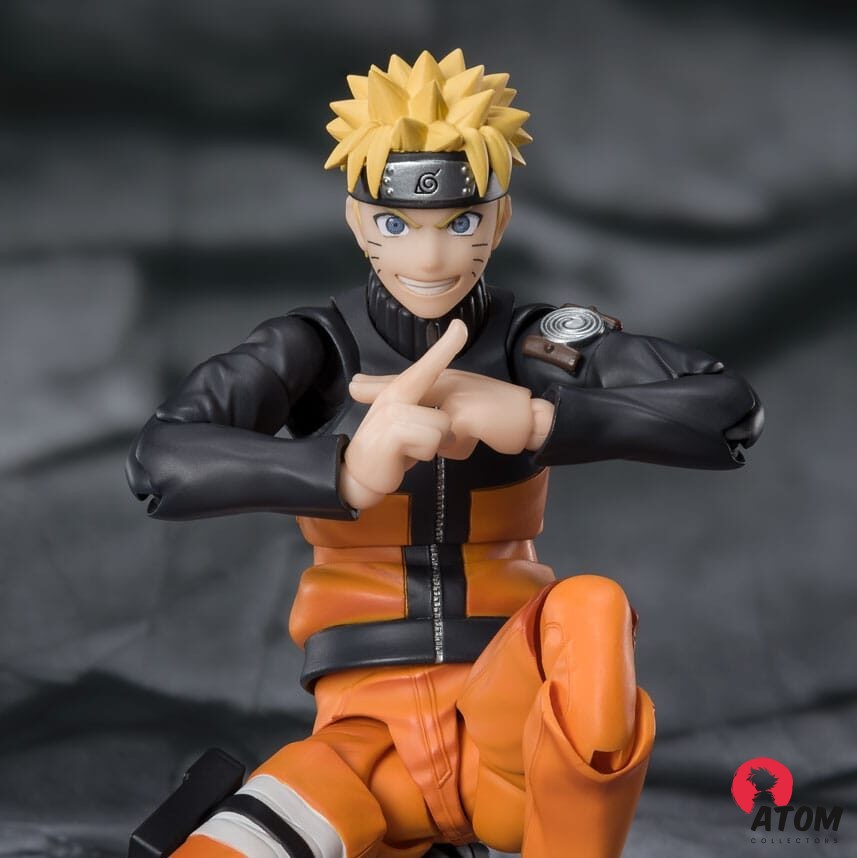 Figurine S.H. Figuarts - Naruto - Figurines Naruto Uzomaki The Jinchuriki entrusted with Hope- (15 cm) . Bandai Tamashii Nations