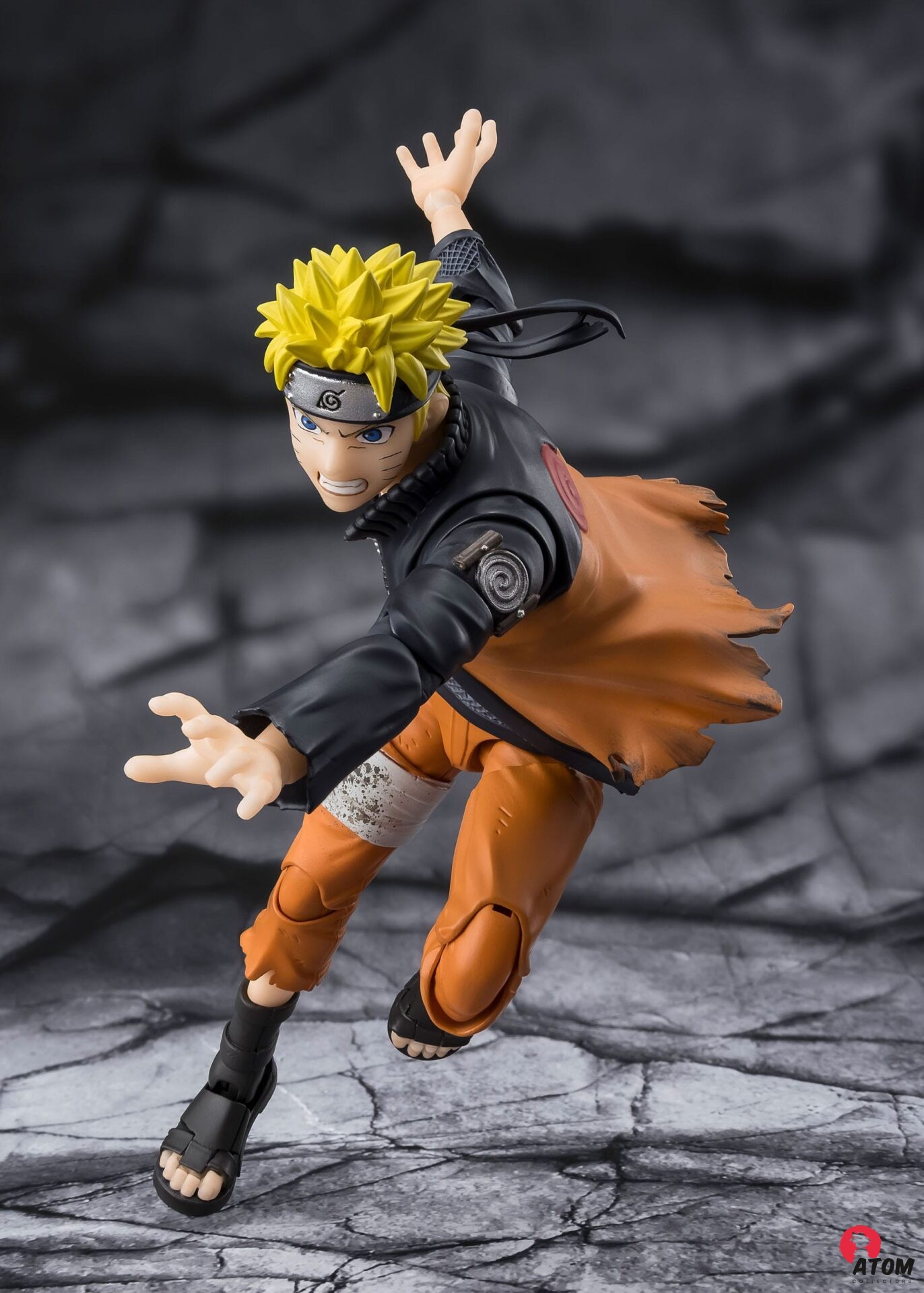 Figurine S.H. Figuarts - Naruto - Figurines Naruto Uzomaki The Power To Unite - (15 cm) . Bandai Tamashii Nations – Image 4