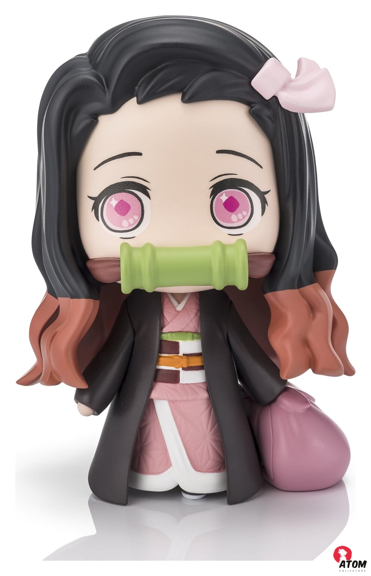 Figurine Tekupiku - Demon Slayer- Figurine mini Nezuko Kamado - (10 cm) . Bandai Tamashii Nations