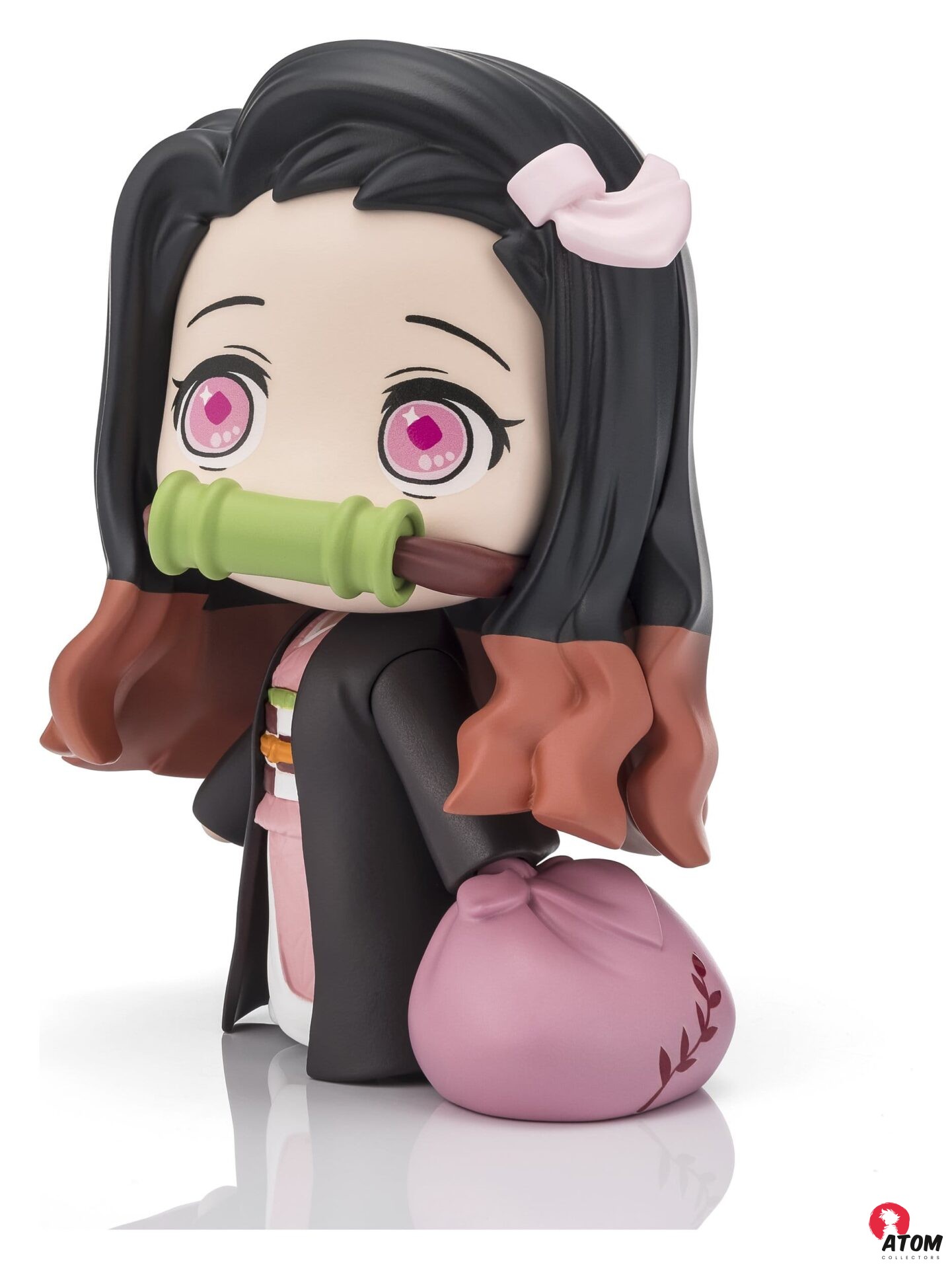 Figurine Tekupiku - Demon Slayer- Figurine mini Nezuko Kamado - (10 cm) . Bandai Tamashii Nations – Image 3