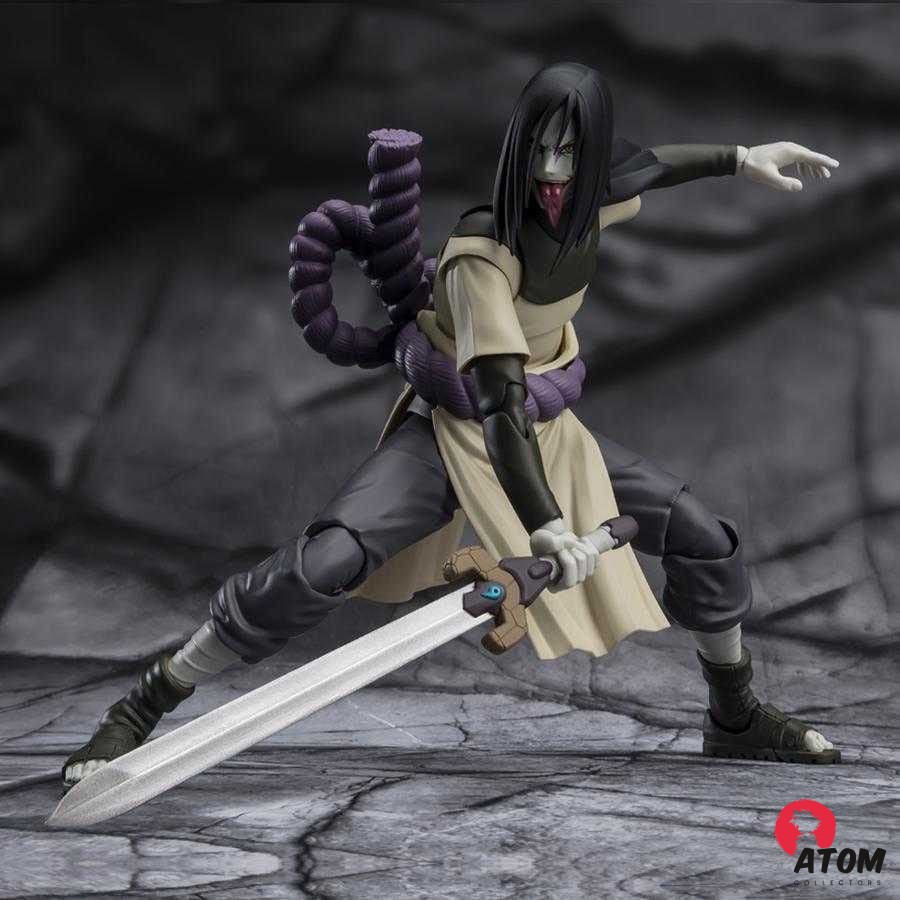 Figurine S.H. Figuarts - Naruto - Figurines Orochimaru - Seeker of Immortality Reissue - (15 cm) . Bandai Tamashii Nations – Image 4