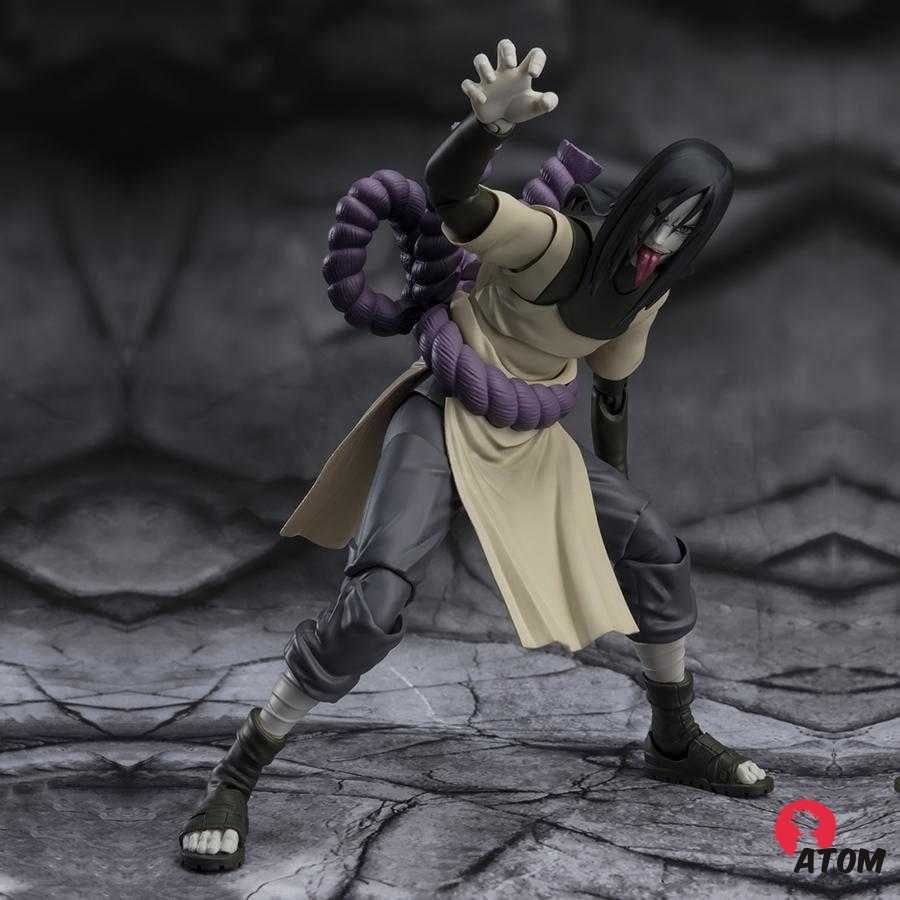 Figurine S.H. Figuarts - Naruto - Figurines Orochimaru - Seeker of Immortality Reissue - (15 cm) . Bandai Tamashii Nations – Image 3