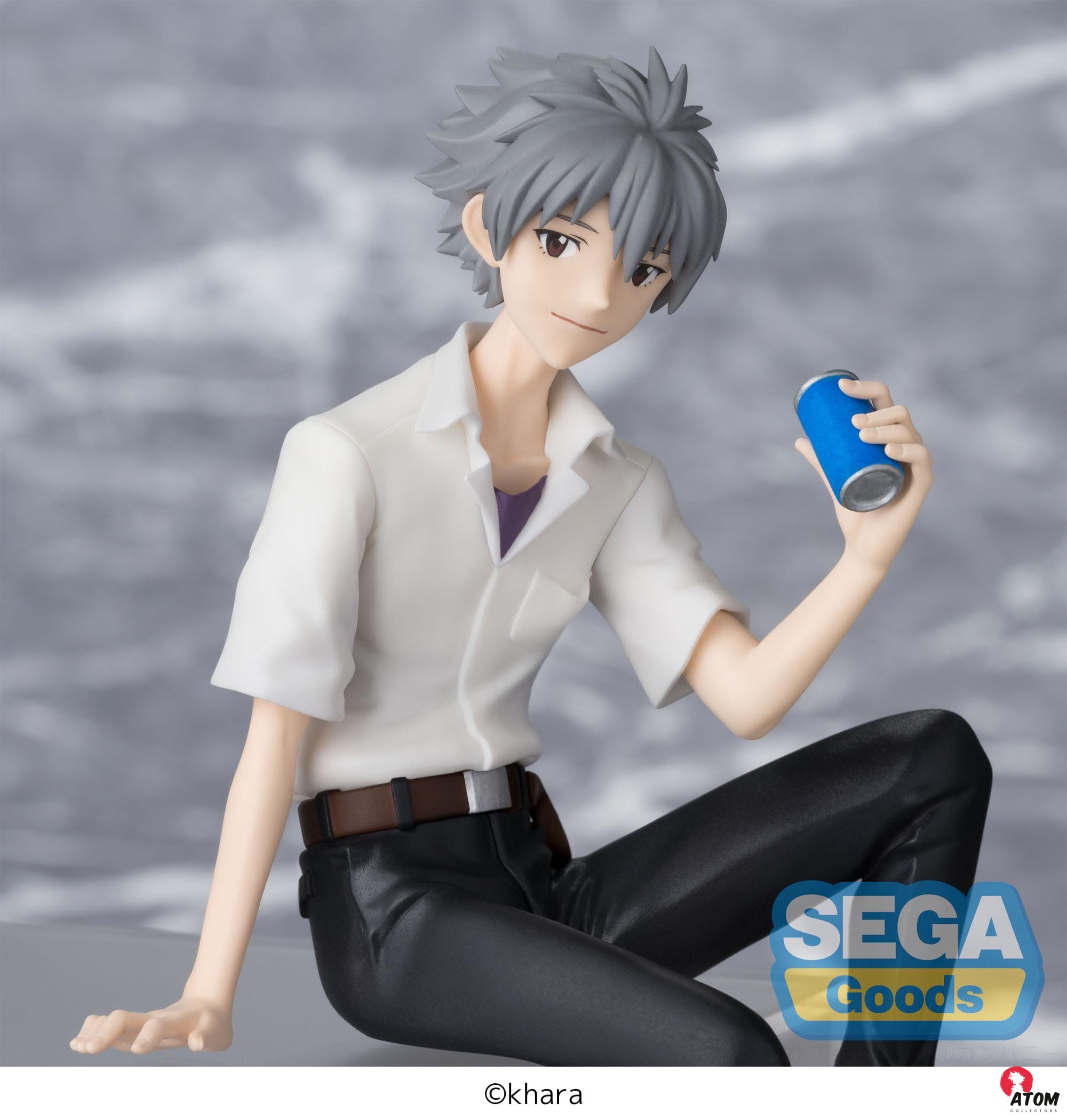Figurine S.H. Figuarts Evangelion: New Theatrical Edition statuette PVC PM Perching Kaworu Nagisa (14 cm.) Bandai Tamashii Nations – Image 5