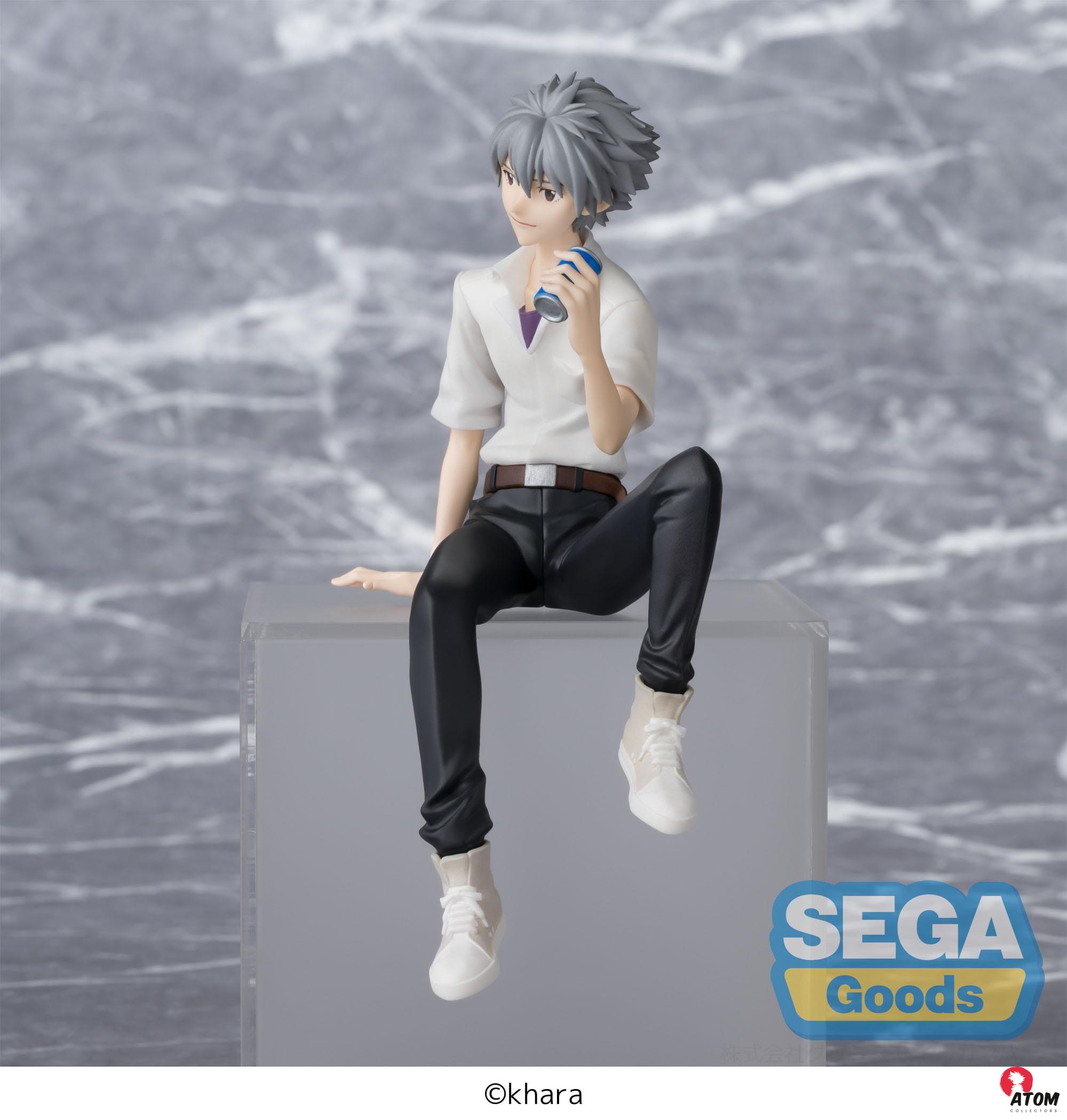 Figurine S.H. Figuarts Evangelion: New Theatrical Edition statuette PVC PM Perching Kaworu Nagisa (14 cm.) Bandai Tamashii Nations – Image 4