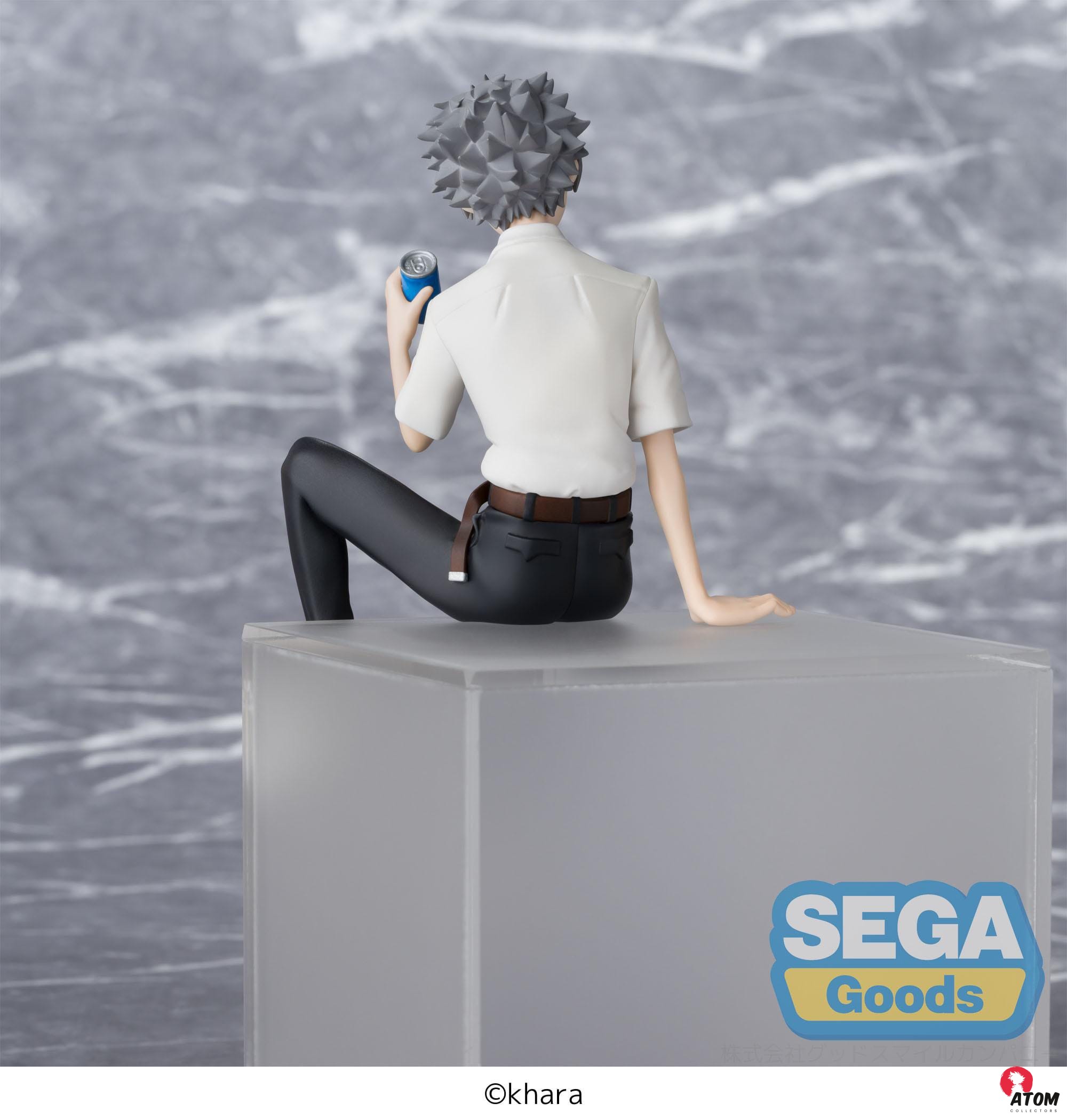 Figurine S.H. Figuarts Evangelion: New Theatrical Edition statuette PVC PM Perching Kaworu Nagisa (14 cm.) Bandai Tamashii Nations – Image 3