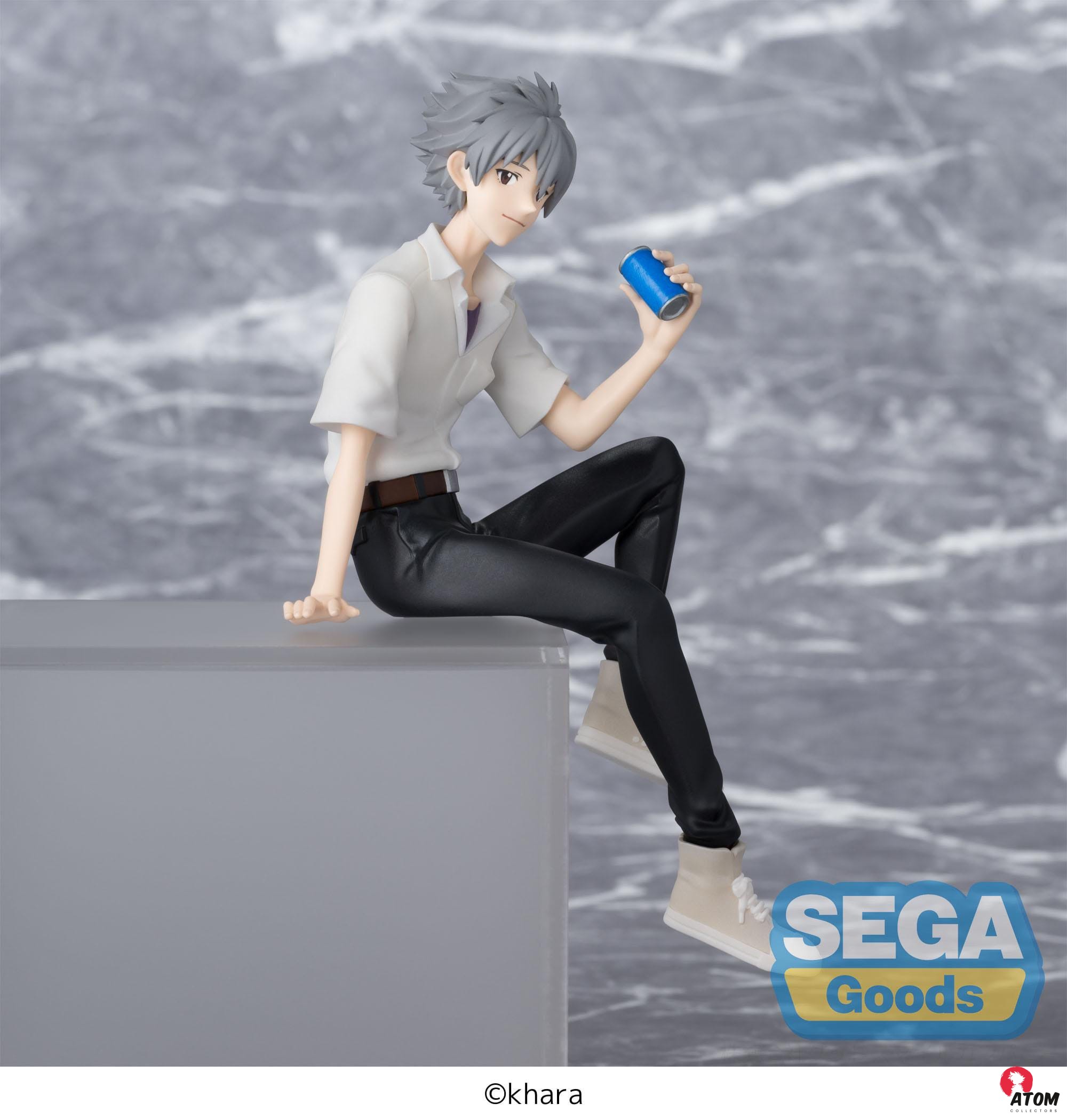 Figurine S.H. Figuarts Evangelion: New Theatrical Edition statuette PVC PM Perching Kaworu Nagisa (14 cm.) Bandai Tamashii Nations – Image 2