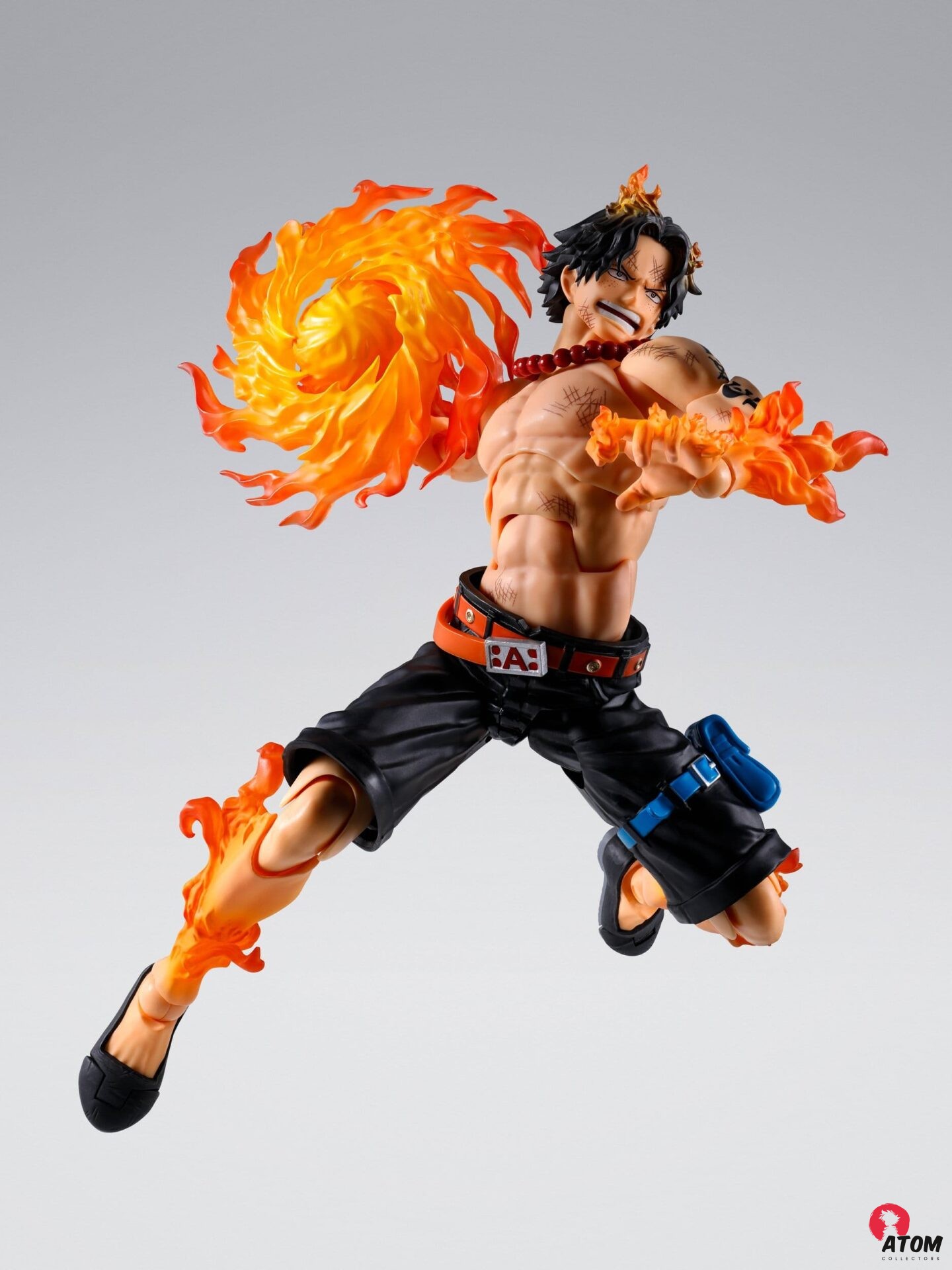 Figurine S.H. Figuarts - One Piece - Portgas D. Ace -Marineford - (16 cm) - Bandai Tamashii Nations – Image 7