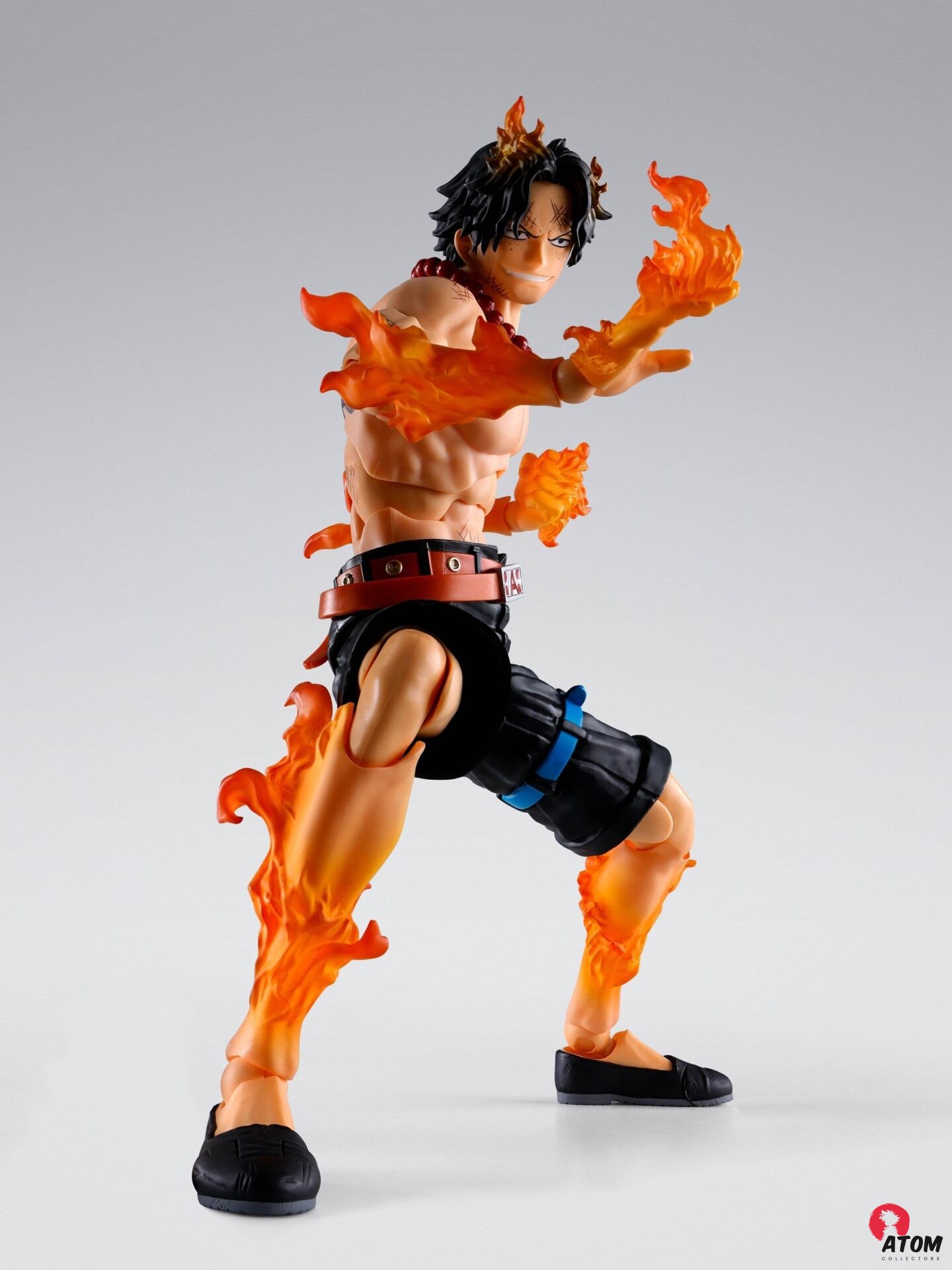 Figurine S.H. Figuarts - One Piece - Portgas D. Ace -Marineford - (16 cm) - Bandai Tamashii Nations – Image 8