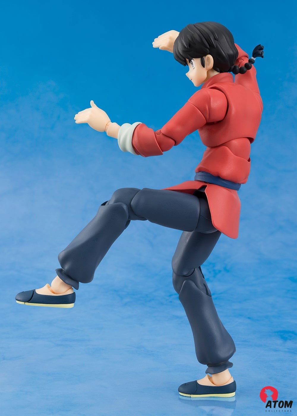 Figurine S.H. Figuarts - Ranma 1/2 - Figurine Ranma Saotome - (14 cm) . Bandai Tamashii Nations – Image 3