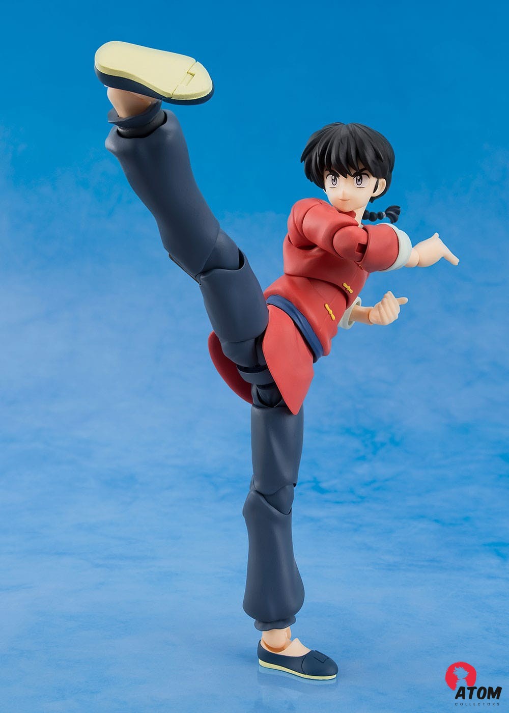 Figurine S.H. Figuarts - Ranma 1/2 - Figurine Ranma Saotome - (14 cm) . Bandai Tamashii Nations – Image 4