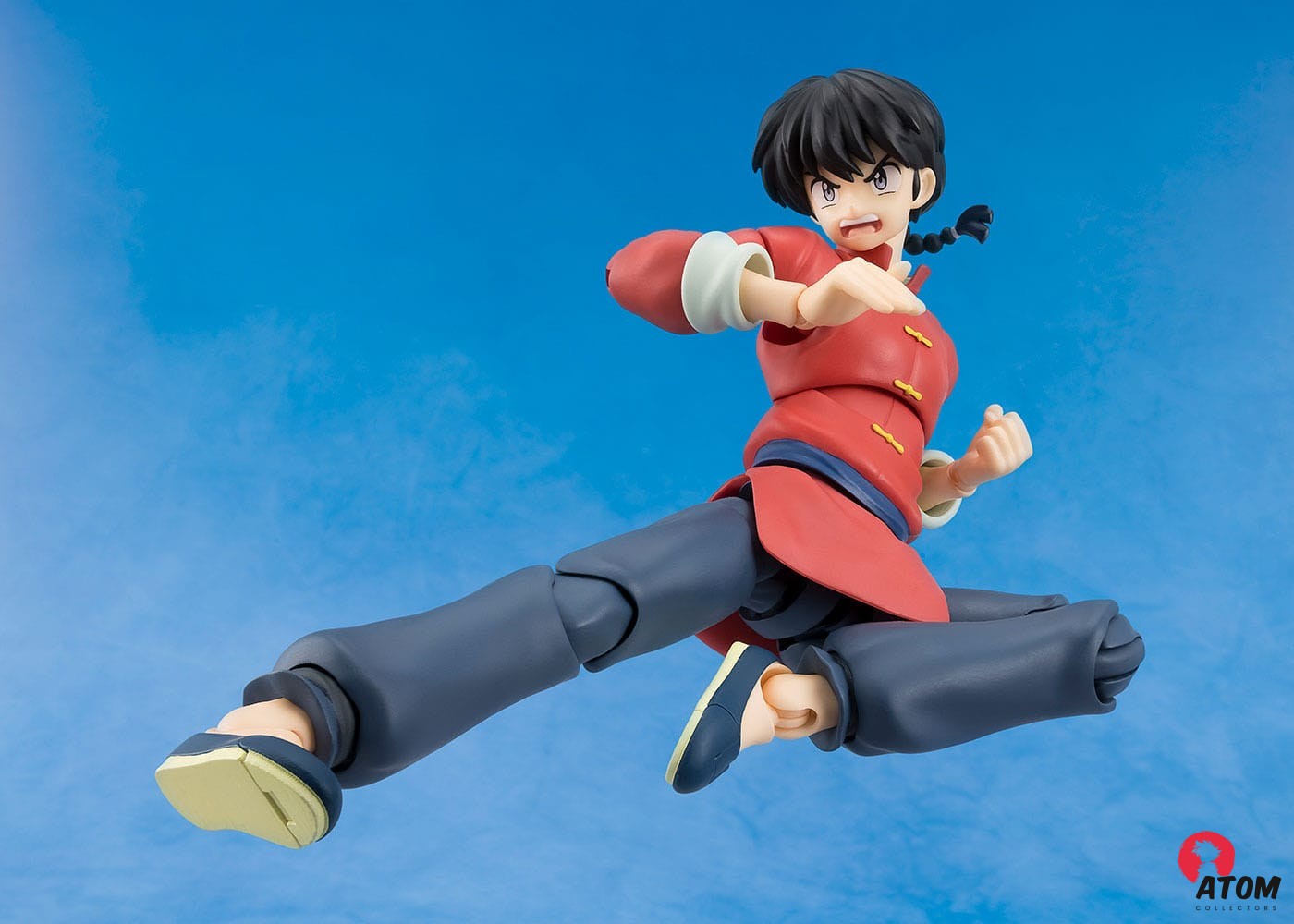 Figurine S.H. Figuarts - Ranma 1/2 - Figurine Ranma Saotome - (14 cm) . Bandai Tamashii Nations – Image 5