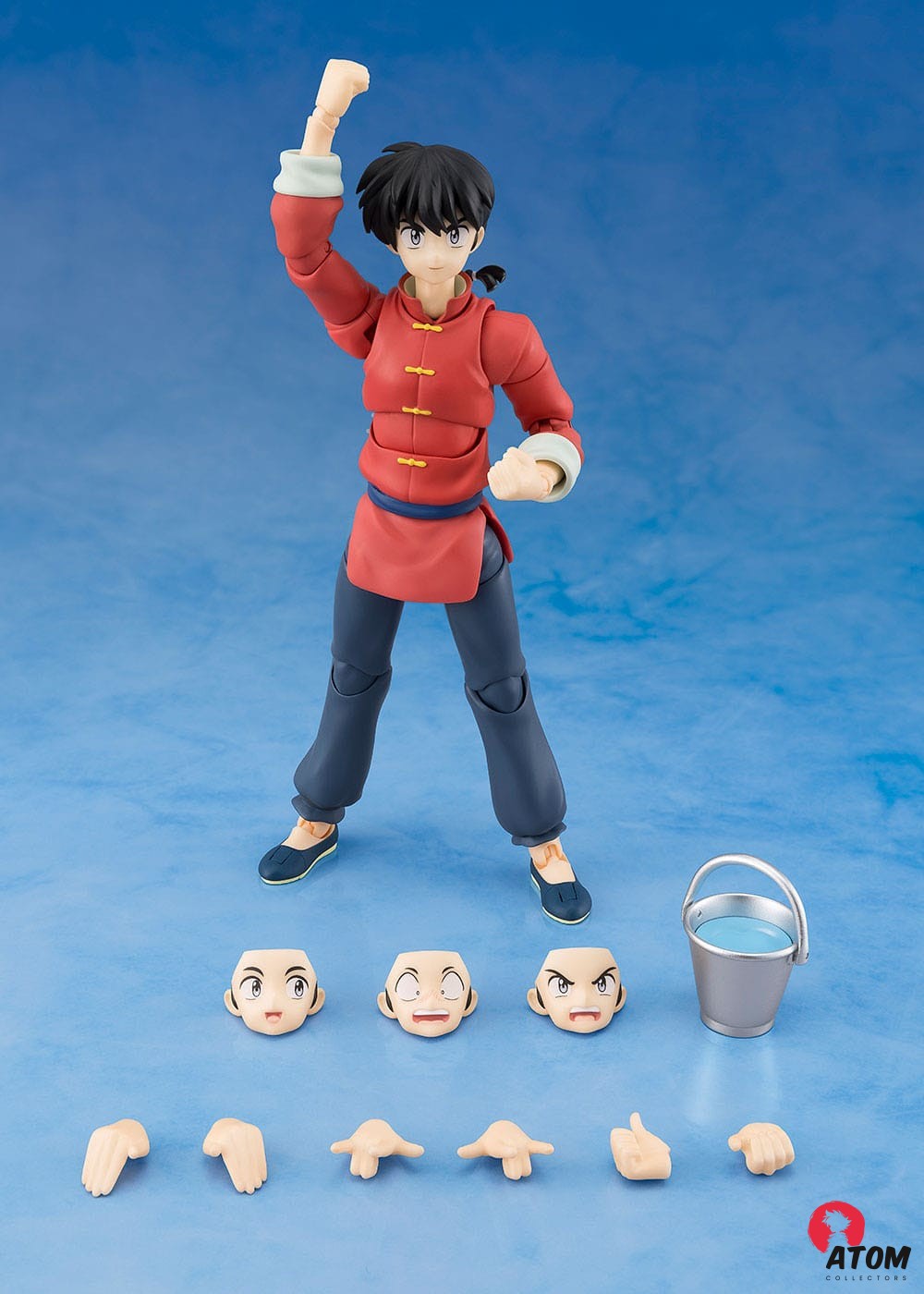 Figurine S.H. Figuarts - Ranma 1/2 - Figurine Ranma Saotome - (14 cm) . Bandai Tamashii Nations – Image 6