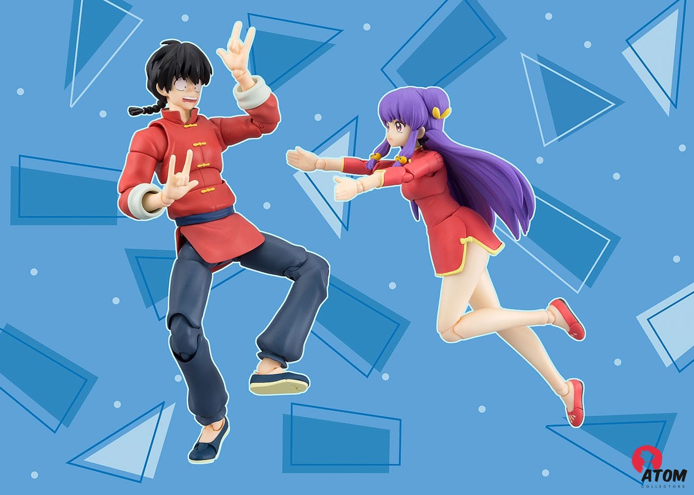 Figurine S.H. Figuarts - Ranma 1/2 - Figurine Ranma Saotome - (14 cm) . Bandai Tamashii Nations – Image 7