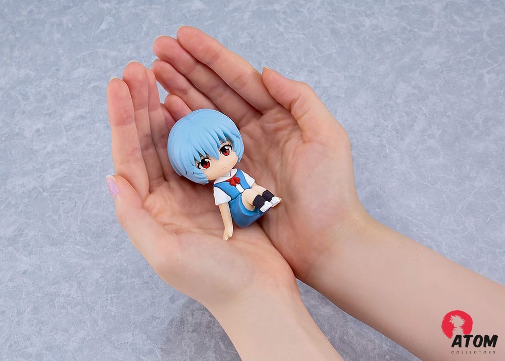 Rebuild of Evangelion figurine mini Rubber Mascot Nendroid Plus Rei Ayanami (8cm) - Good Smile Company – Image 3
