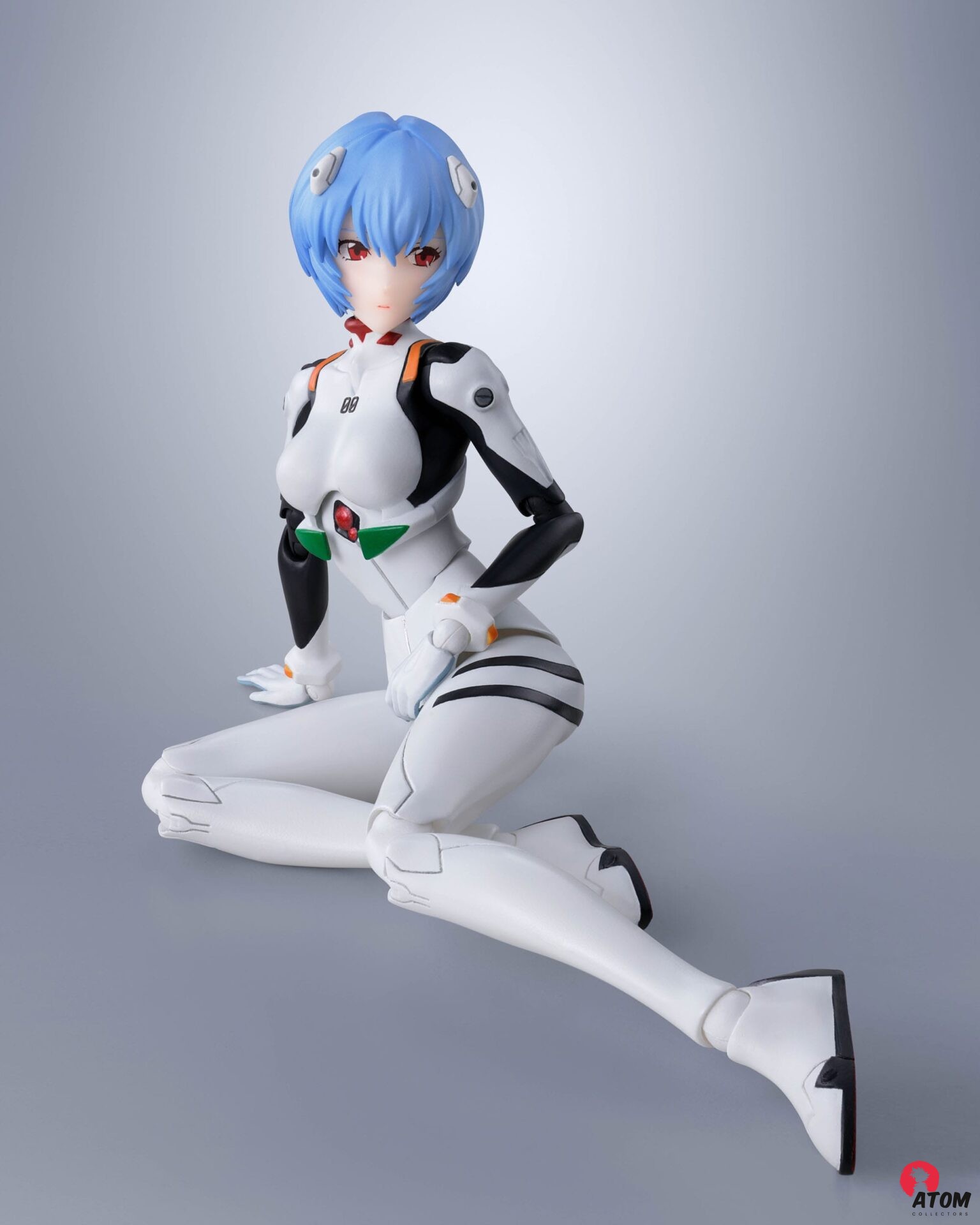 Figurine S.H. Figuarts Evangelion Rei Ayanami (14cm). Bandai Tamashii Nations – Image 2