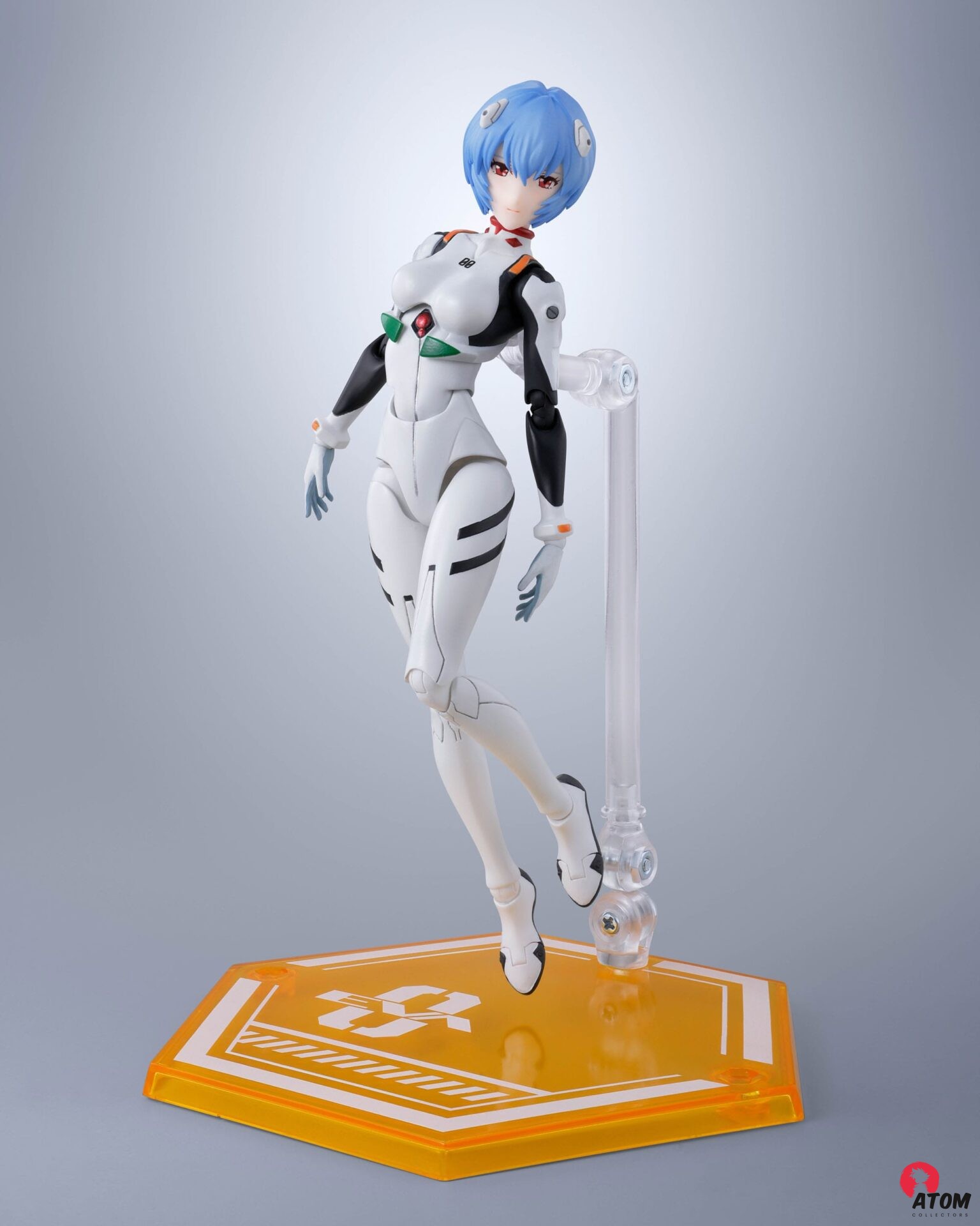 Figurine S.H. Figuarts Evangelion Rei Ayanami (14cm). Bandai Tamashii Nations – Image 3