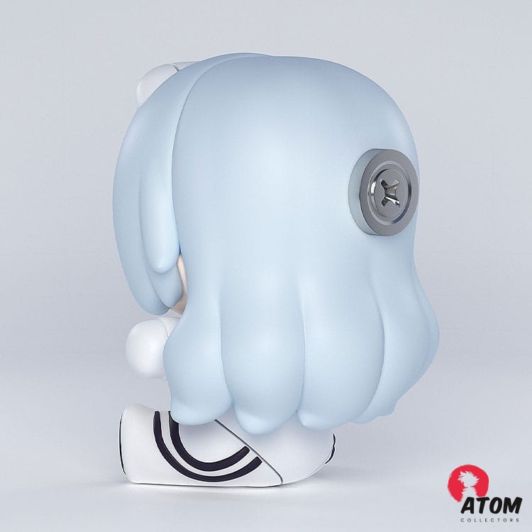 Rebuild of Evangelion figurine Chibi Huggy Good Smile Rei Ayanami: Long Hair Ver (7 cm) - Good Smile Company – Image 3
