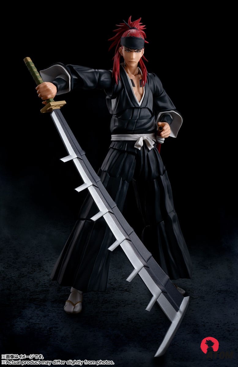 Figurine S.H. Figuarts - Bleach - Figurine Renji Abarai - (16 cm) . Bandai Tamashii Nations – Image 3