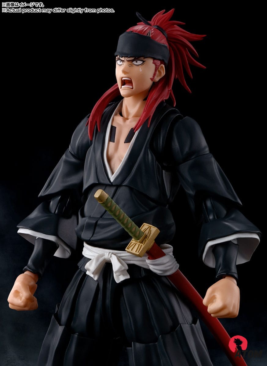 Figurine S.H. Figuarts - Bleach - Figurine Renji Abarai - (16 cm) . Bandai Tamashii Nations – Image 6