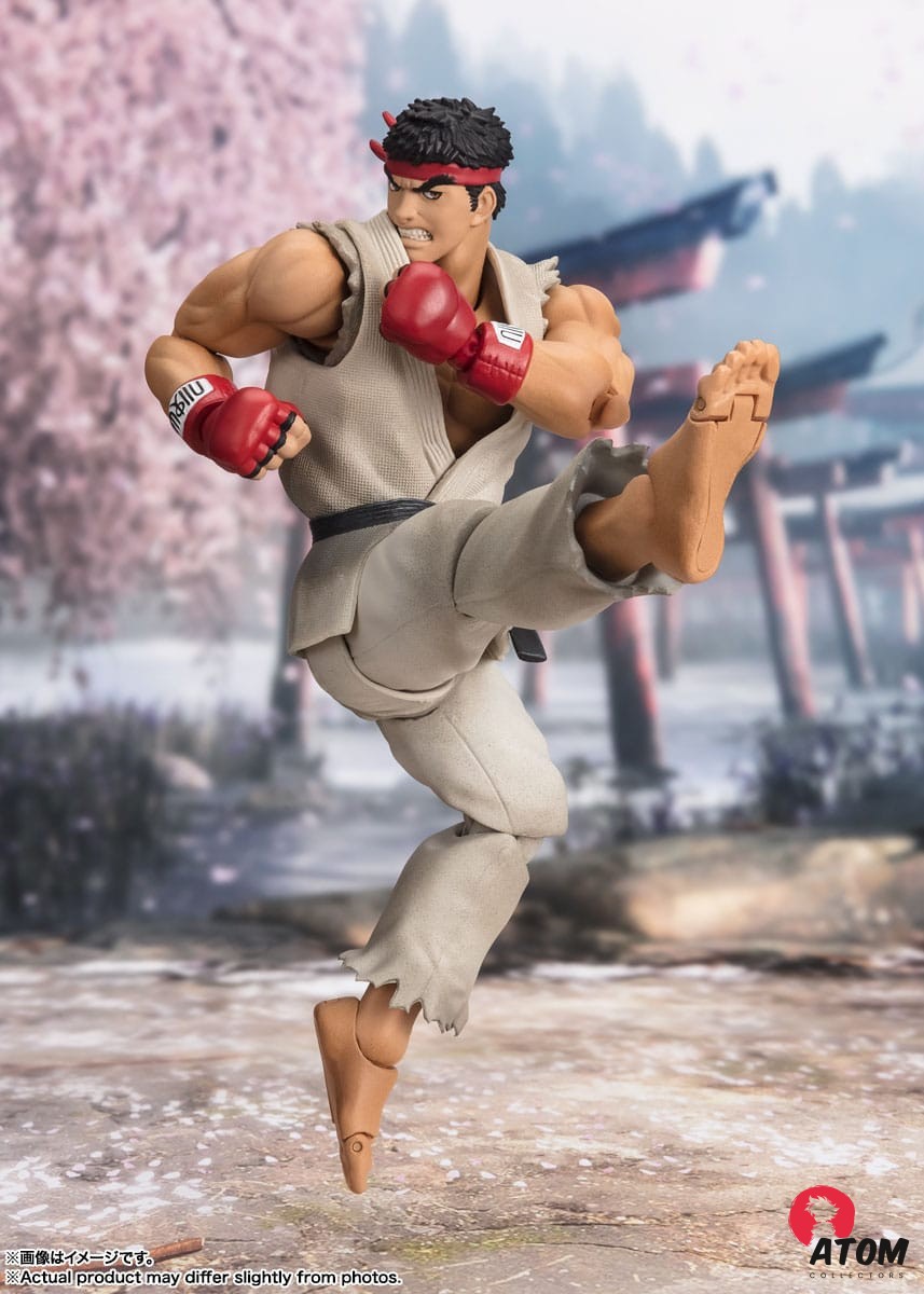 Figurine S.H. Figuarts - Street Fighter - Ryu Outfit 2. Bandai Tamashii Nations – Image 5