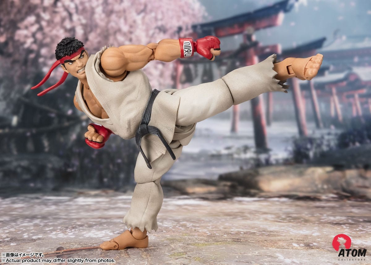 Figurine S.H. Figuarts - Street Fighter - Ryu Outfit 2. Bandai Tamashii Nations – Image 3
