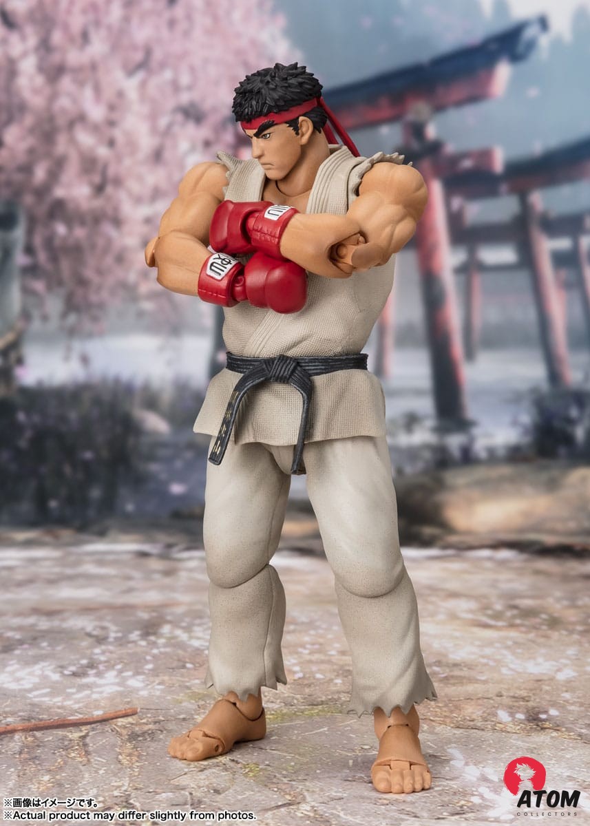 Figurine S.H. Figuarts - Street Fighter - Ryu Outfit 2. Bandai Tamashii Nations – Image 4