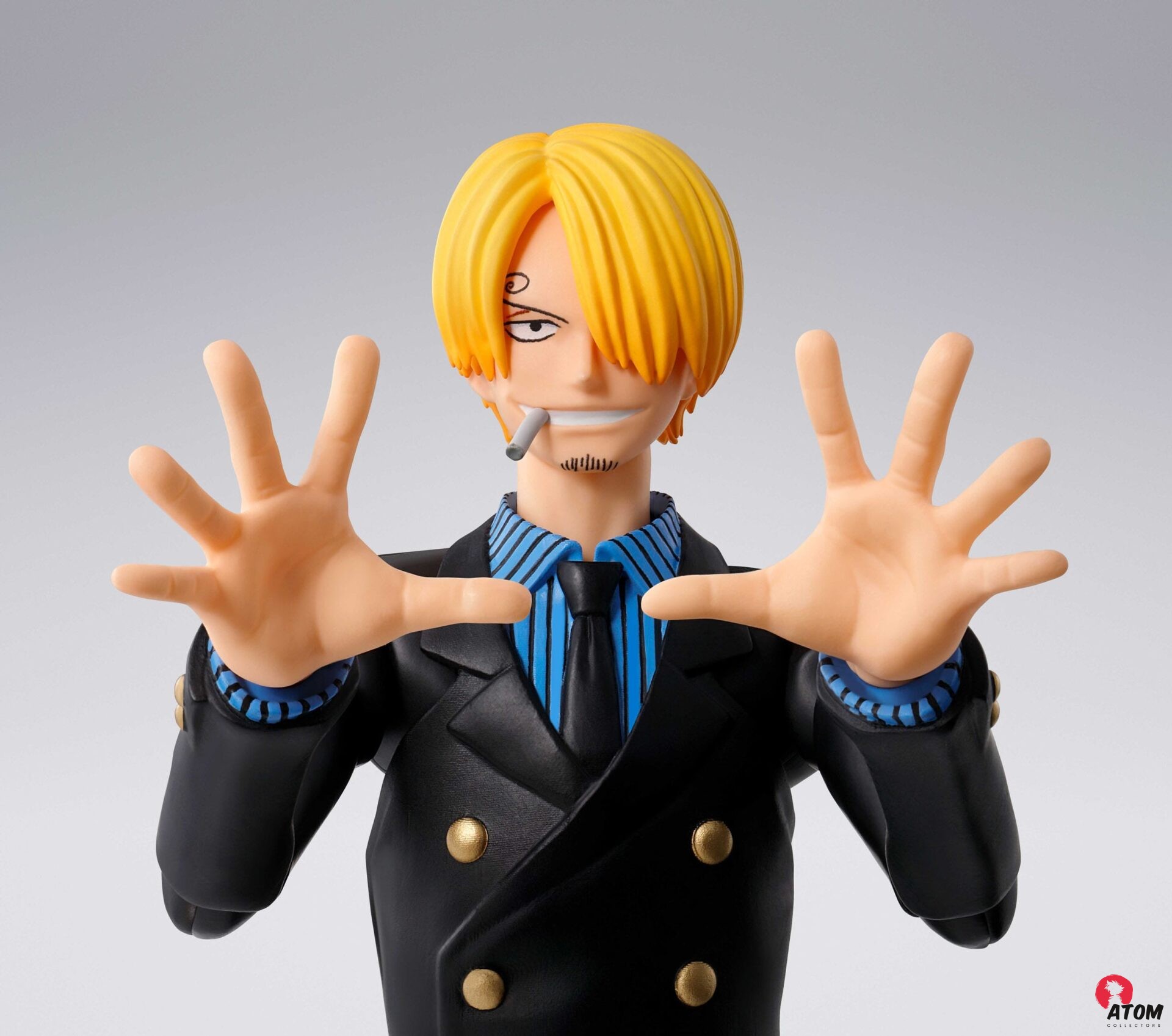 Figurine S.H. Figuarts - One Piece - Sanji Romance Dawn Ver. (15cm). Bandai Tamashii Nations – Image 6