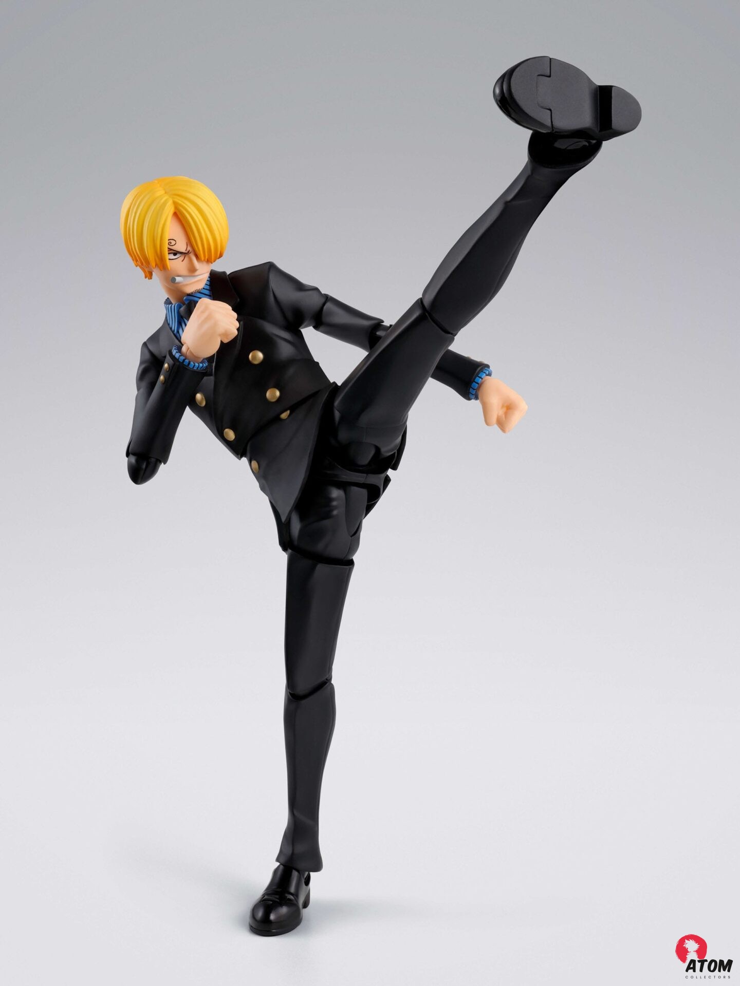 Figurine S.H. Figuarts - One Piece - Sanji Romance Dawn Ver. (15cm). Bandai Tamashii Nations – Image 4