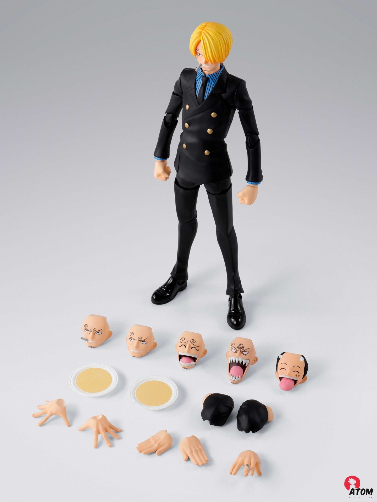 Figurine S.H. Figuarts - One Piece - Sanji Romance Dawn Ver. (15cm). Bandai Tamashii Nations – Image 5