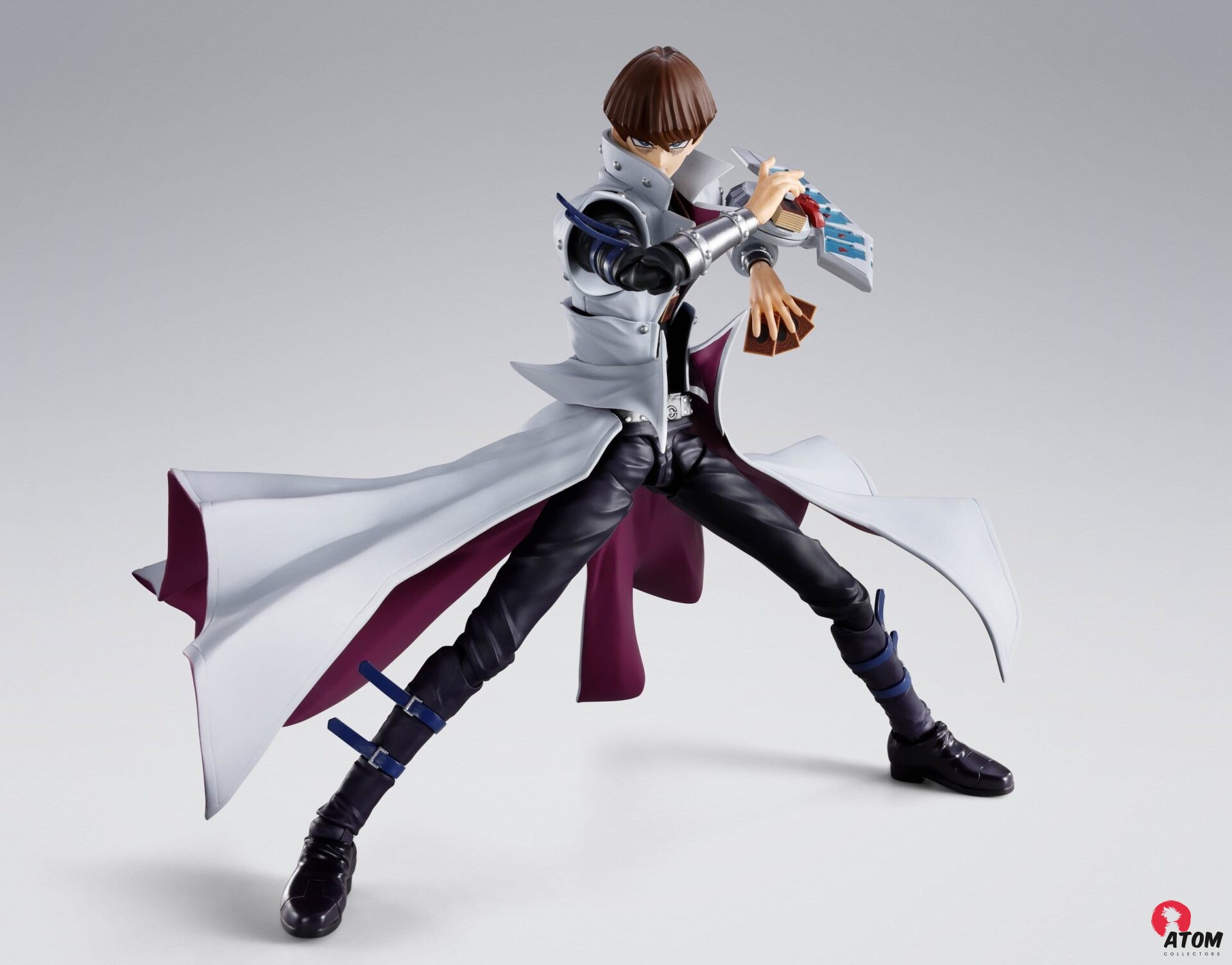 Figurine S.H. Figuarts - Yu-Gi-Oh! - Figurine Seto Kaiba - (16 cm) . Bandai Tamashii Nations – Image 2