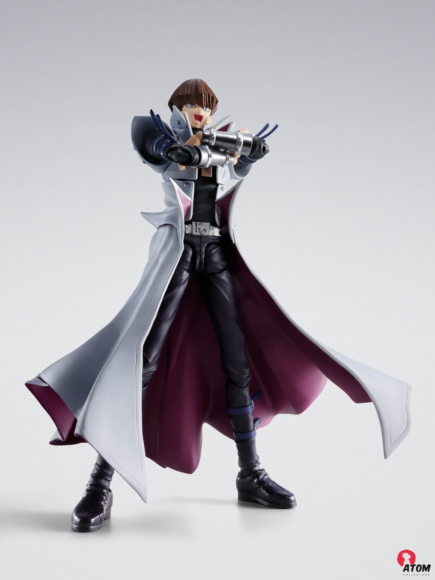 Figurine S.H. Figuarts - Yu-Gi-Oh! - Figurine Seto Kaiba - (16 cm) . Bandai Tamashii Nations – Image 3