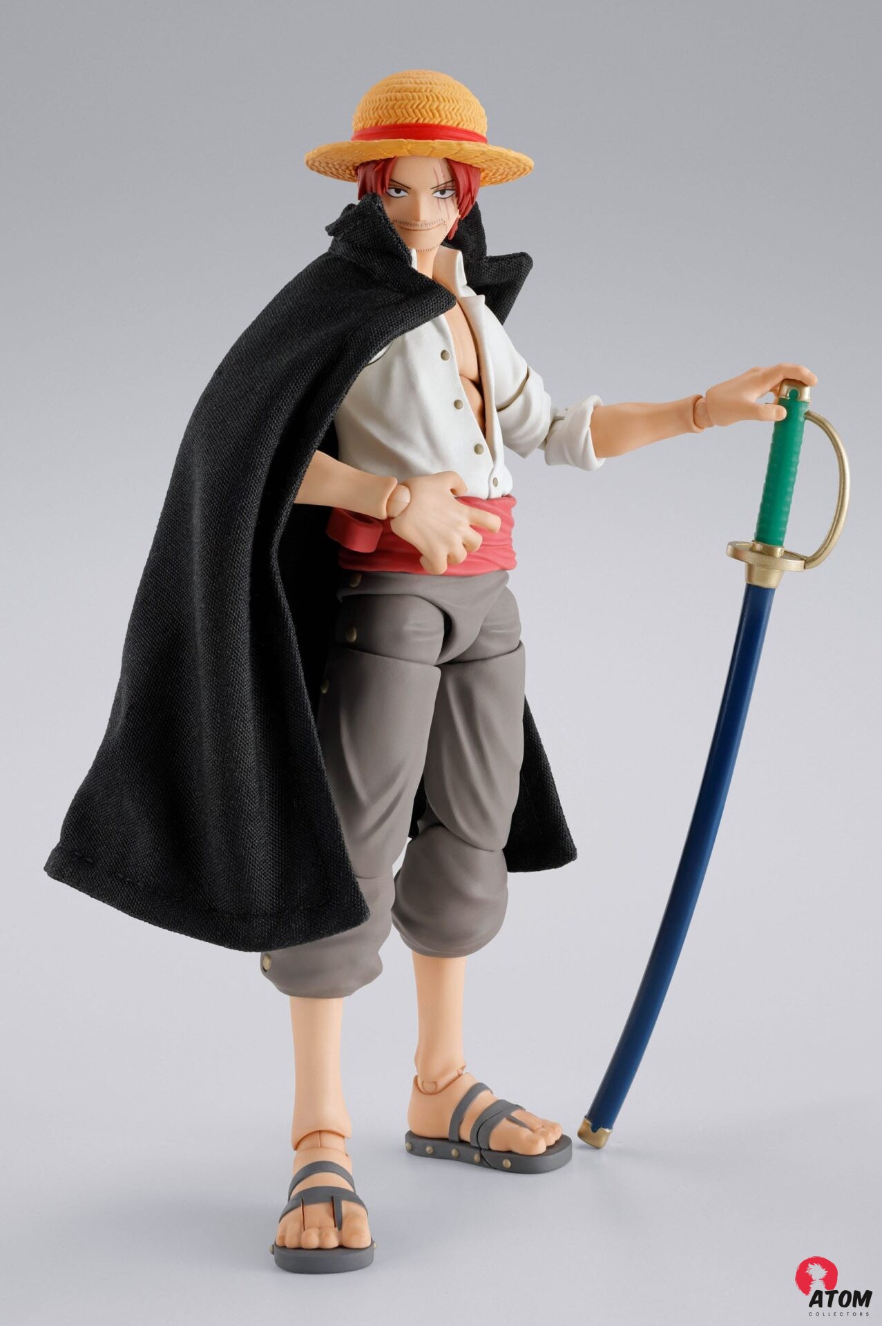 Figurine S.H. Figuarts - One Piece - Pack 2 Figurines Shanks & Monkey D. Luffy Childhood Ver. Bandai Tamashii Nations – Image 2