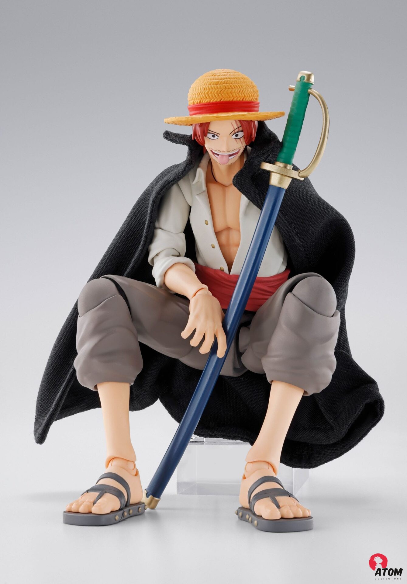 Figurine S.H. Figuarts - One Piece - Pack 2 Figurines Shanks & Monkey D. Luffy Childhood Ver. Bandai Tamashii Nations – Image 3