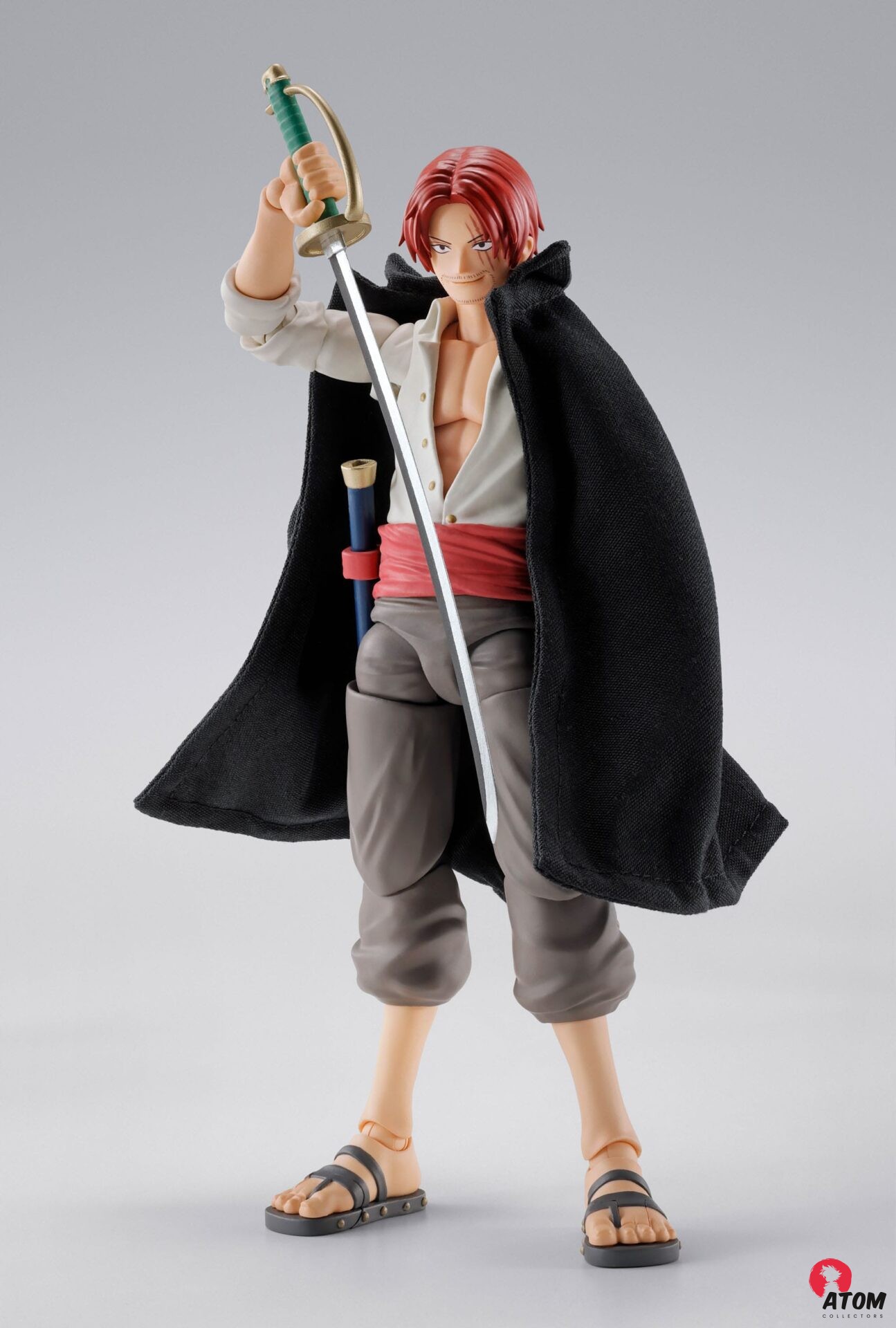 Figurine S.H. Figuarts - One Piece - Pack 2 Figurines Shanks & Monkey D. Luffy Childhood Ver. Bandai Tamashii Nations – Image 5