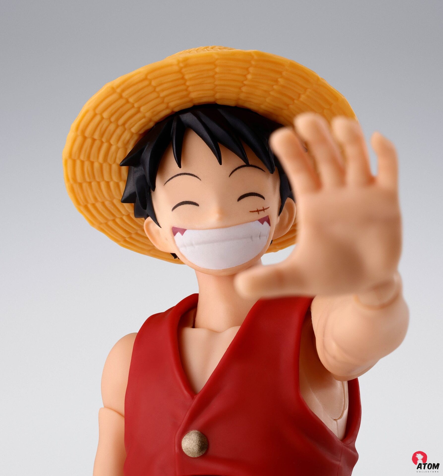 Figurine S.H. Figuarts - One Piece - Pack 2 Figurines Shanks & Monkey D. Luffy Childhood Ver. Bandai Tamashii Nations – Image 8
