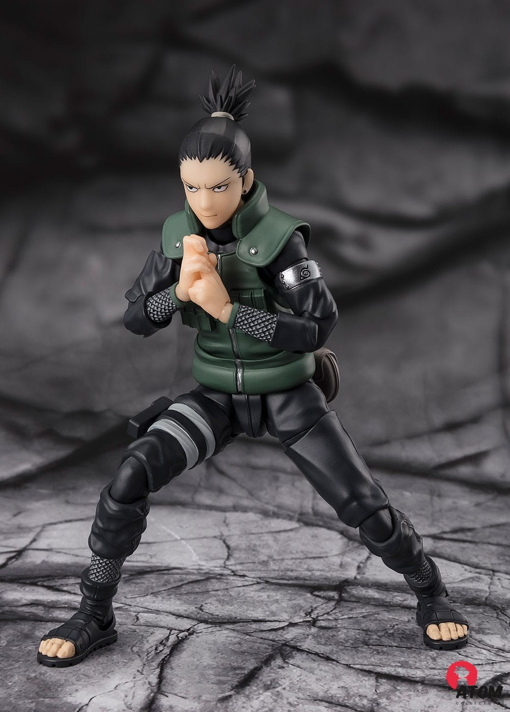 Figurine S.H. Figuarts - Naruto - Figurines Shikamura Nara Brilliant Strategist - (15 cm) . Bandai Tamashii Nations – Image 3