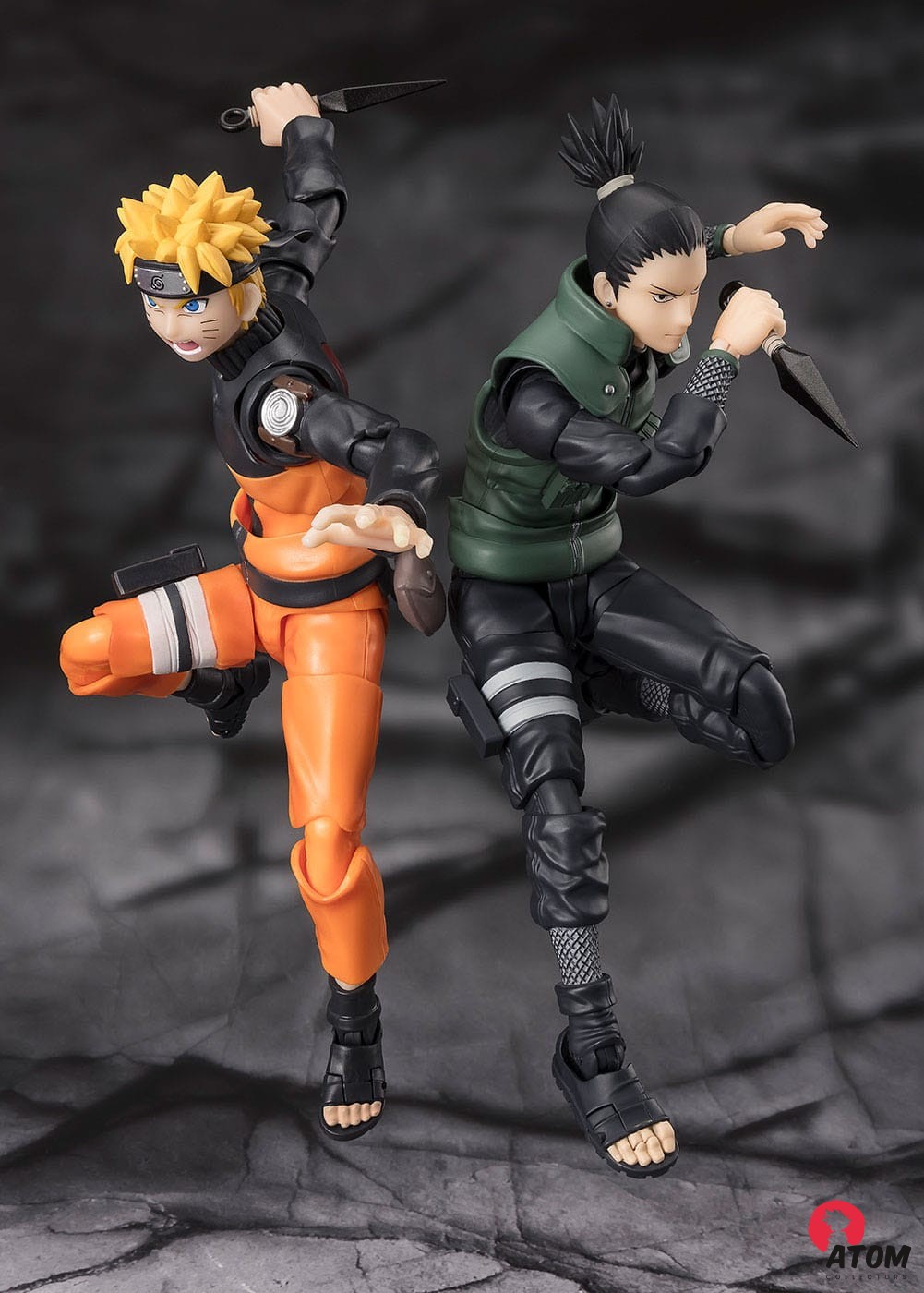 Figurine S.H. Figuarts - Naruto - Figurines Shikamura Nara Brilliant Strategist - (15 cm) . Bandai Tamashii Nations – Image 7