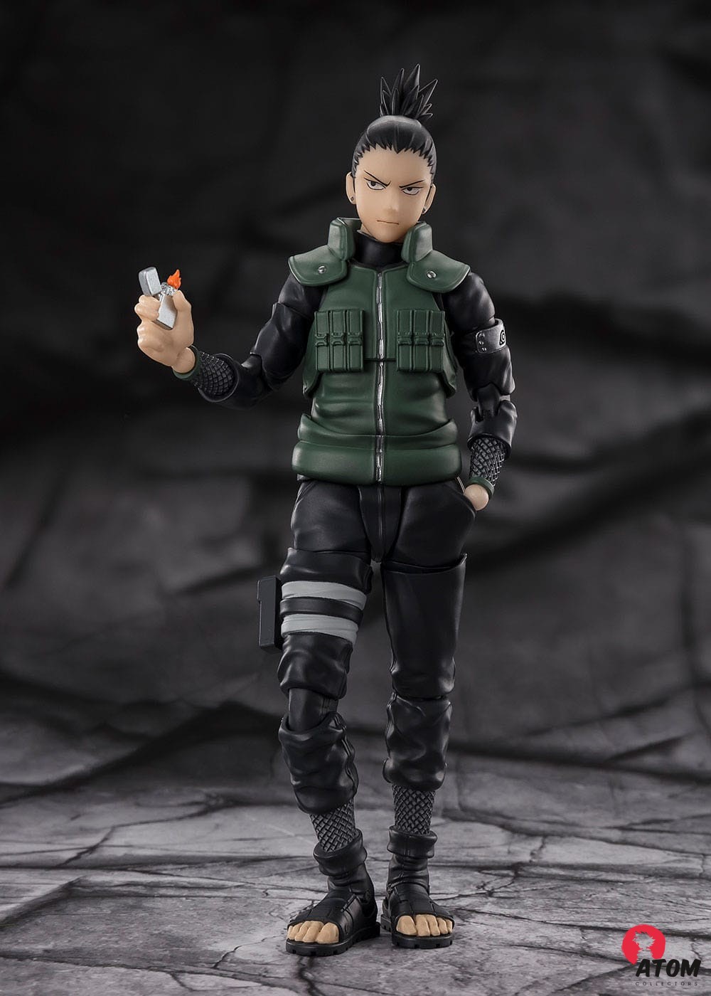 Figurine S.H. Figuarts - Naruto - Figurines Shikamura Nara Brilliant Strategist - (15 cm) . Bandai Tamashii Nations – Image 5