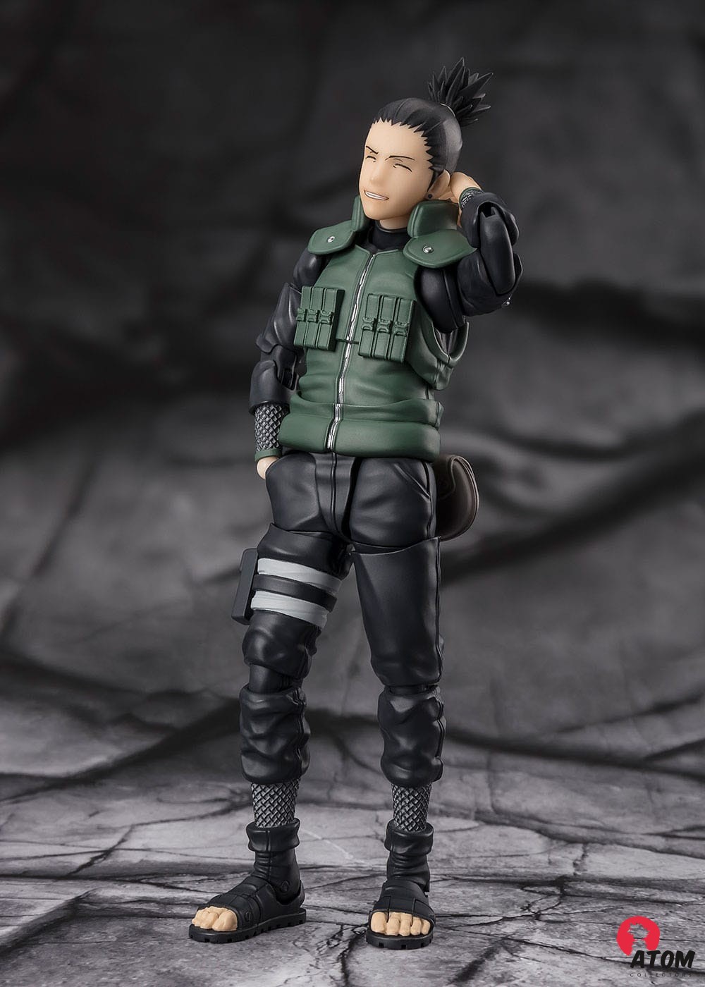 Figurine S.H. Figuarts - Naruto - Figurines Shikamura Nara Brilliant Strategist - (15 cm) . Bandai Tamashii Nations – Image 2