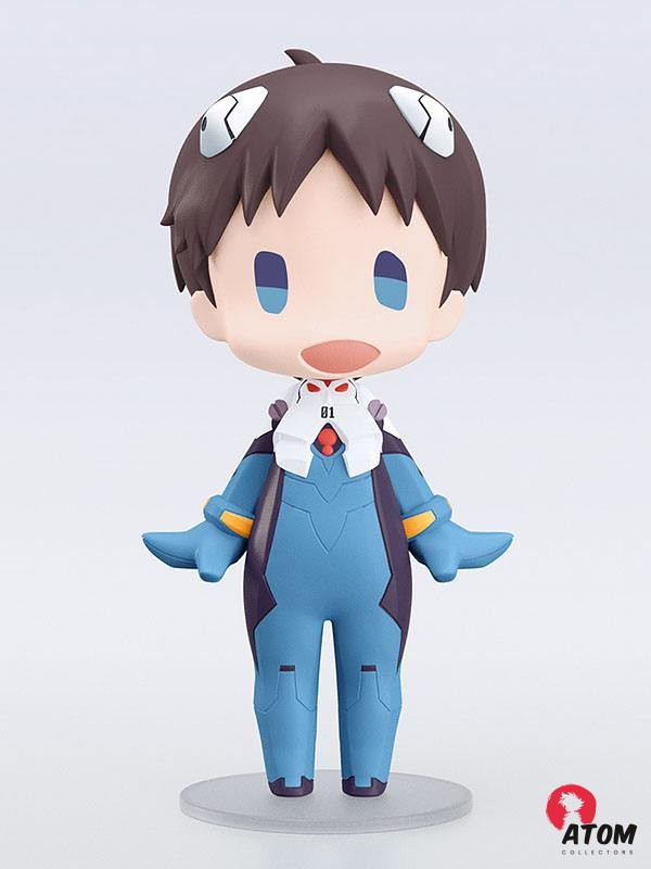 Rebuild of Evangelion figurine HELLO! GOOD SMILE Shinji Ikari (10cm) - Good Smile Company