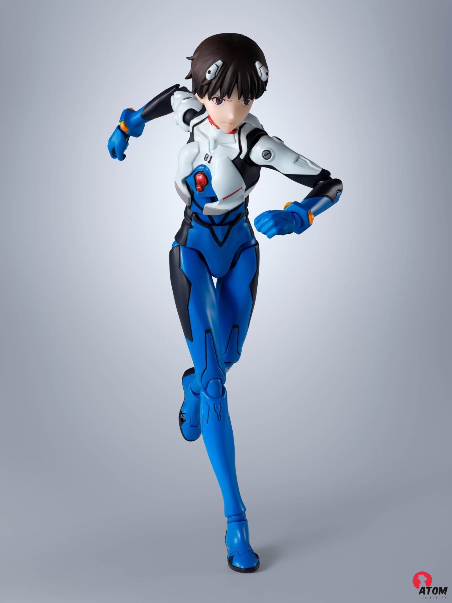 Figurine S.H. Figuarts Evangelion Shinji Ikari (14 cm.) Bandai Tamashii Nations – Image 2